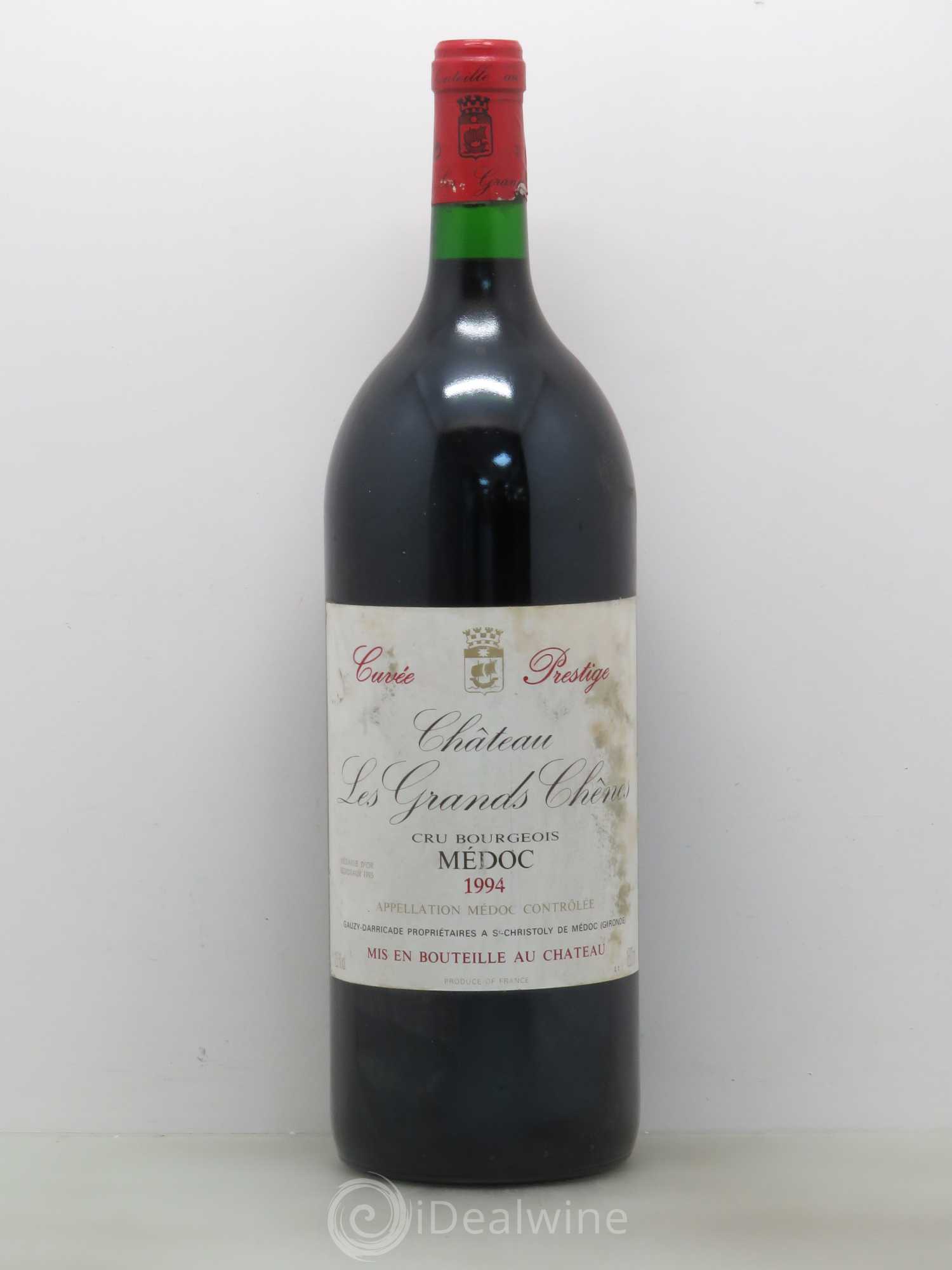 Médoc Château Les Grands Chênes Cuvée Prestige 1994 - Posten von 1 Magnum - 0