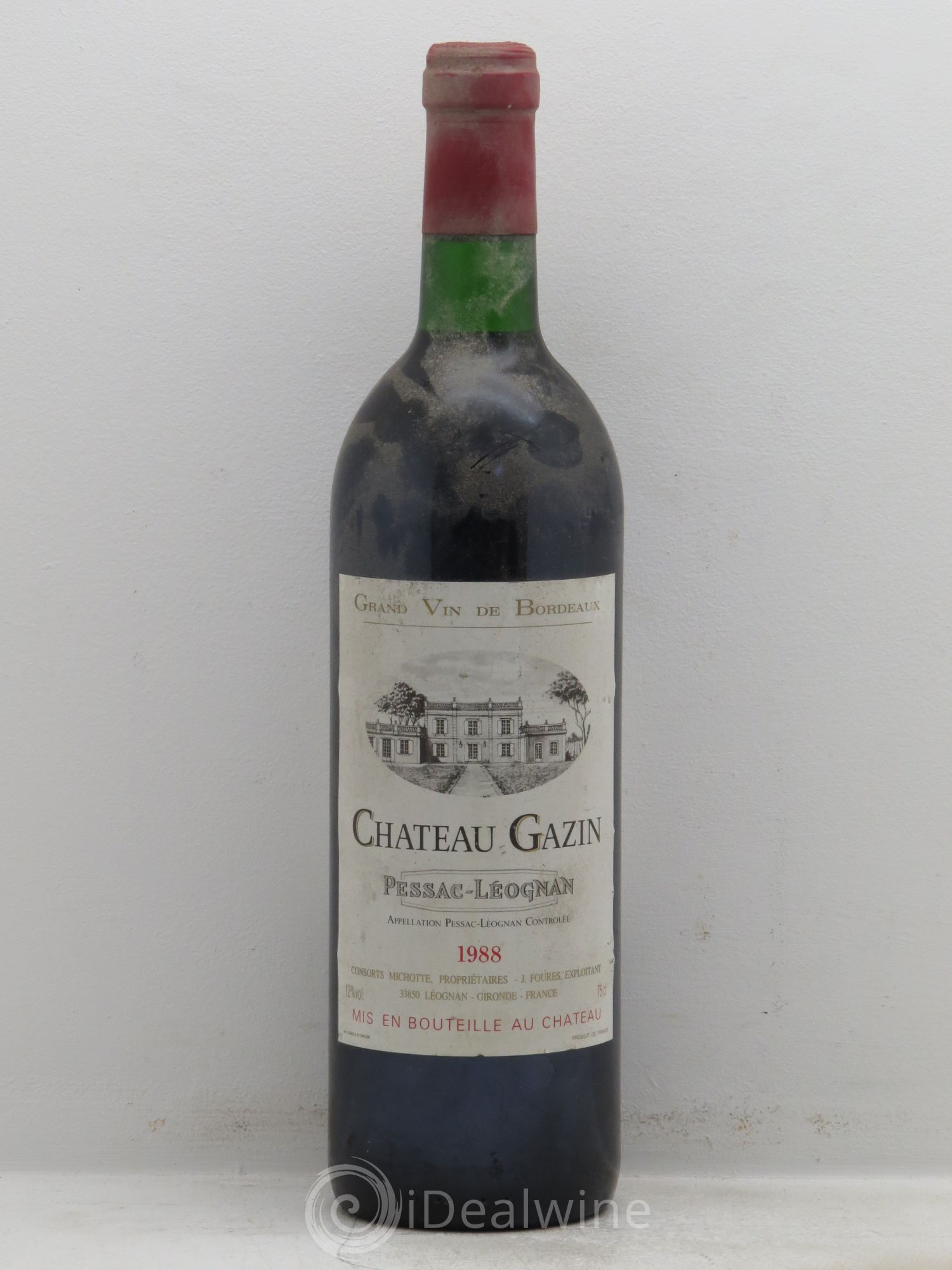 Pessac-Léognan 1988 - Posten von 1 Flasche - 0