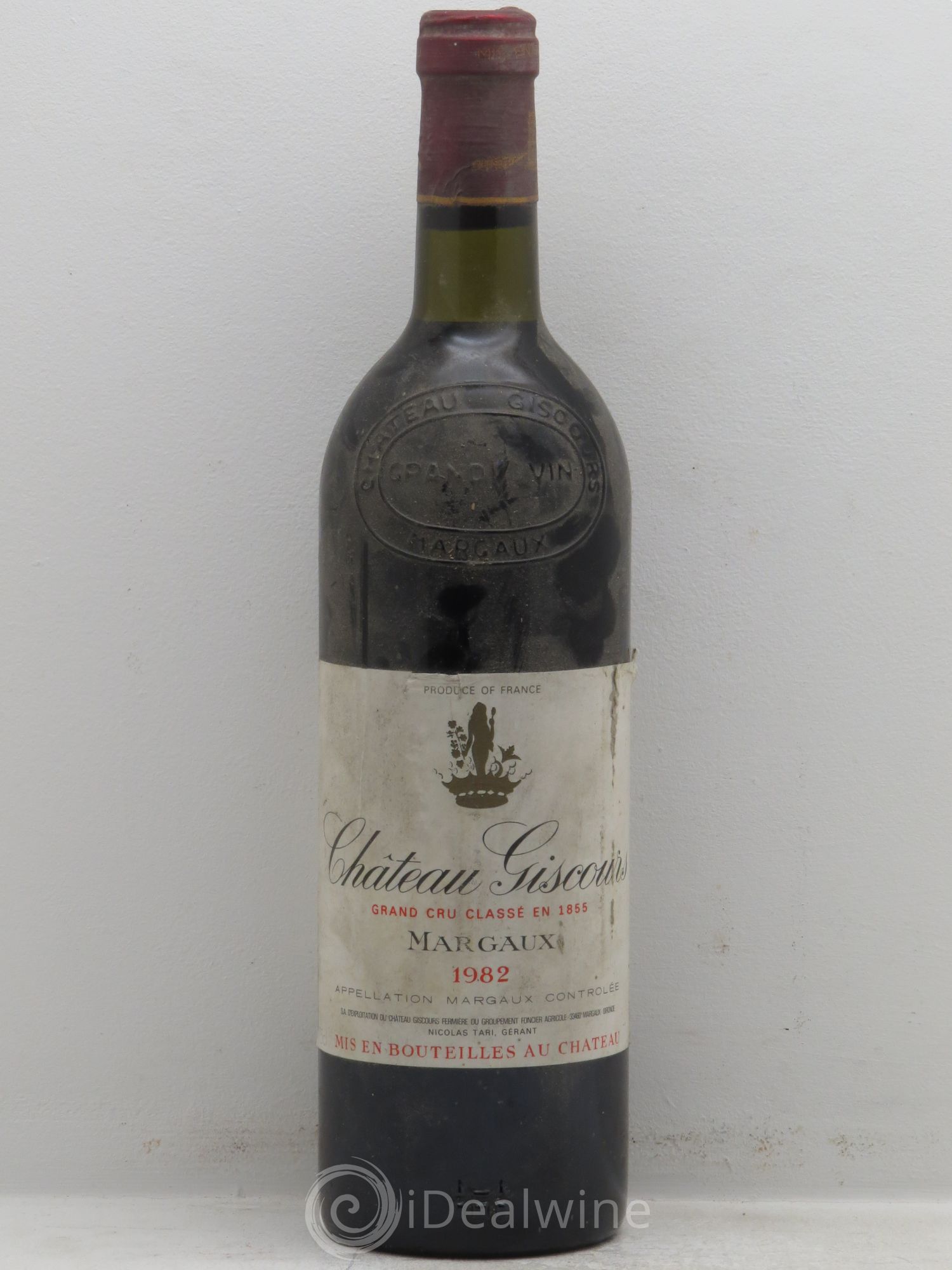 Château Giscours 3ème Grand Cru Classé 1982 - Lot de 1 bouteille - 0