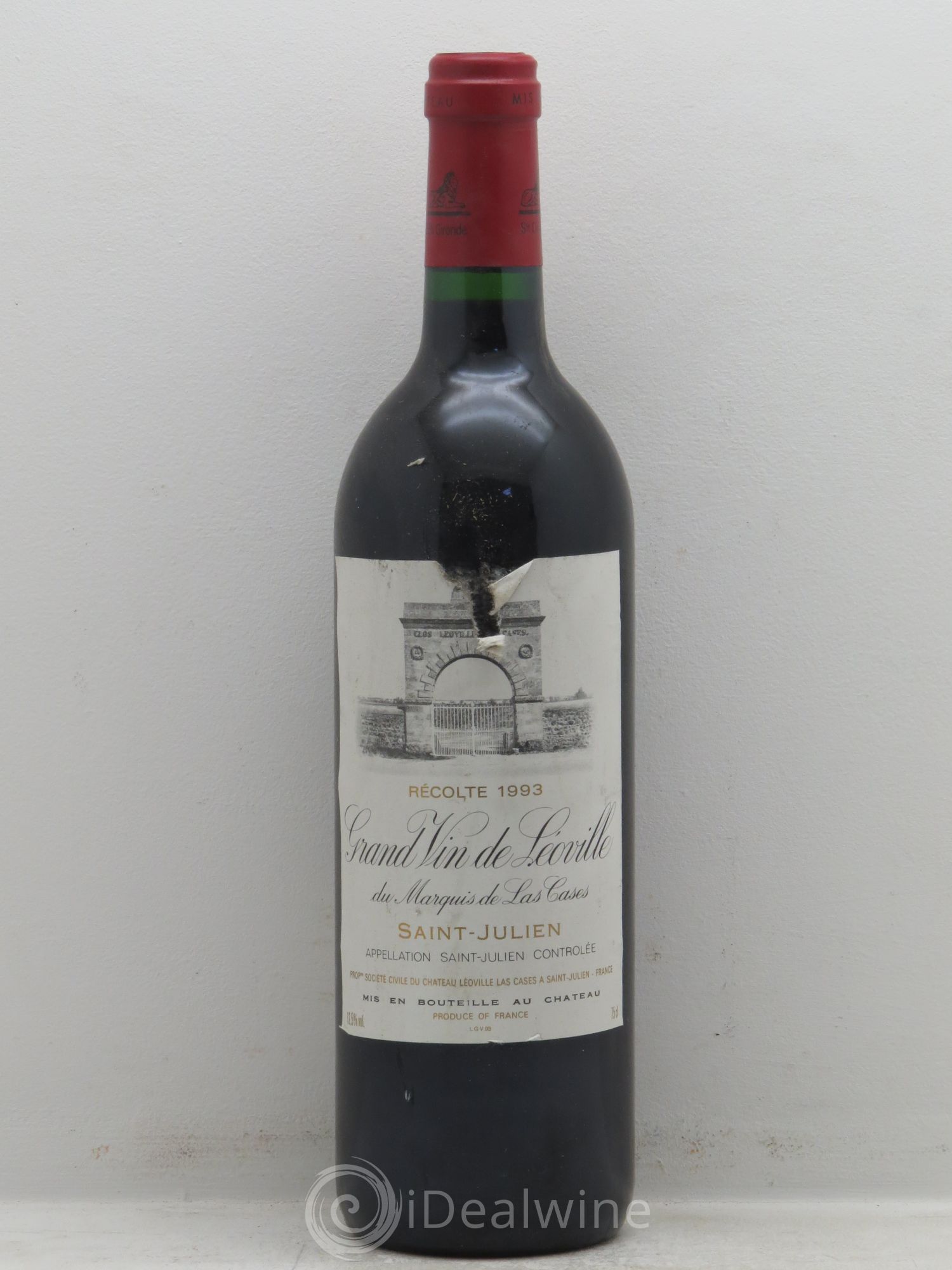 Château Léoville Las Cases 2ème Grand Cru Classé 1993 - Lot de 1 bouteille - 0