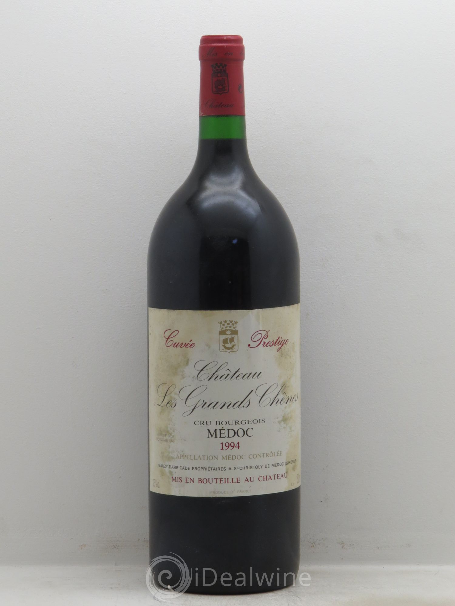 Bordeaux Château les Grands Chênes Cuvée Prestige Médoc (sans prix de réserve) 1994 - Posten von 1 Magnum - 0