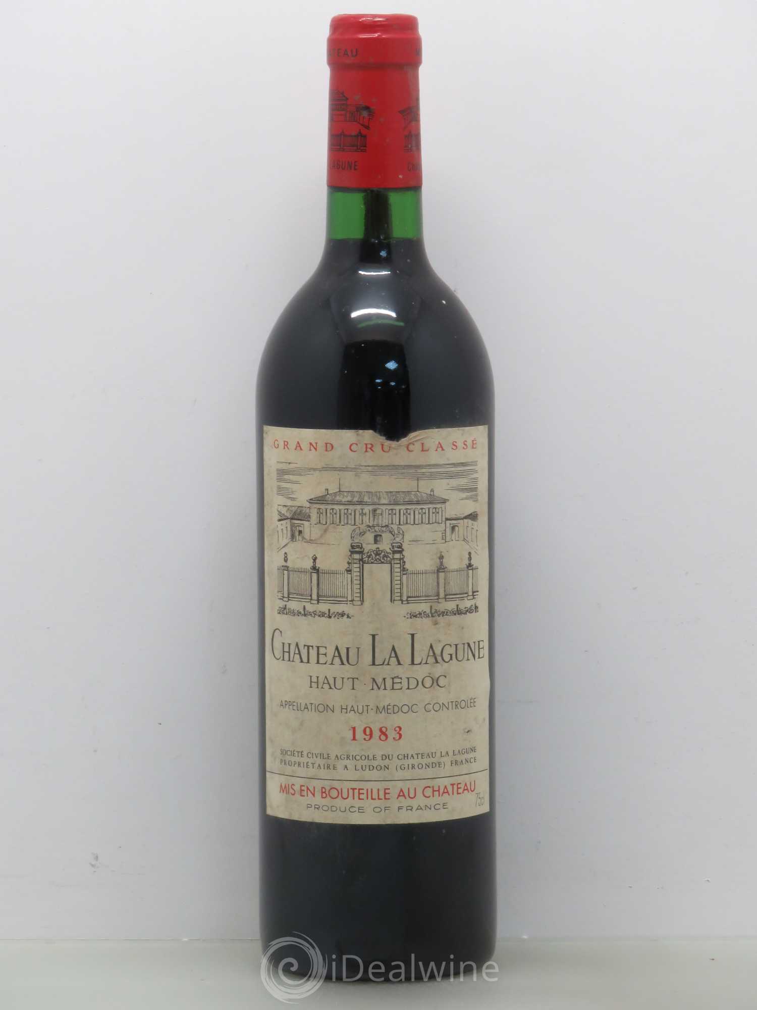 Château la Lagune 3ème Grand Cru Classé 1983 - Lot de 1 bouteille - 0