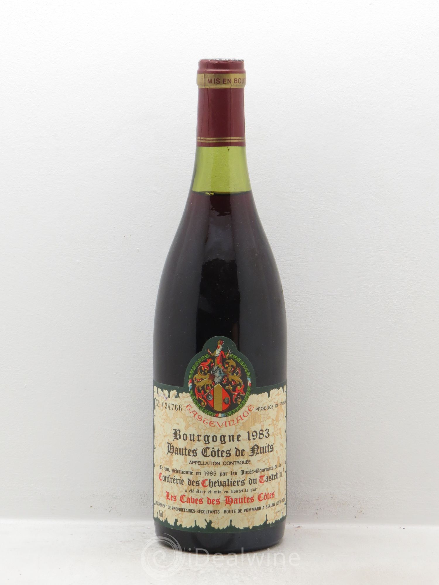 Hautes-Côtes de Nuits - 1983 - Posten von 1 Flasche - 0