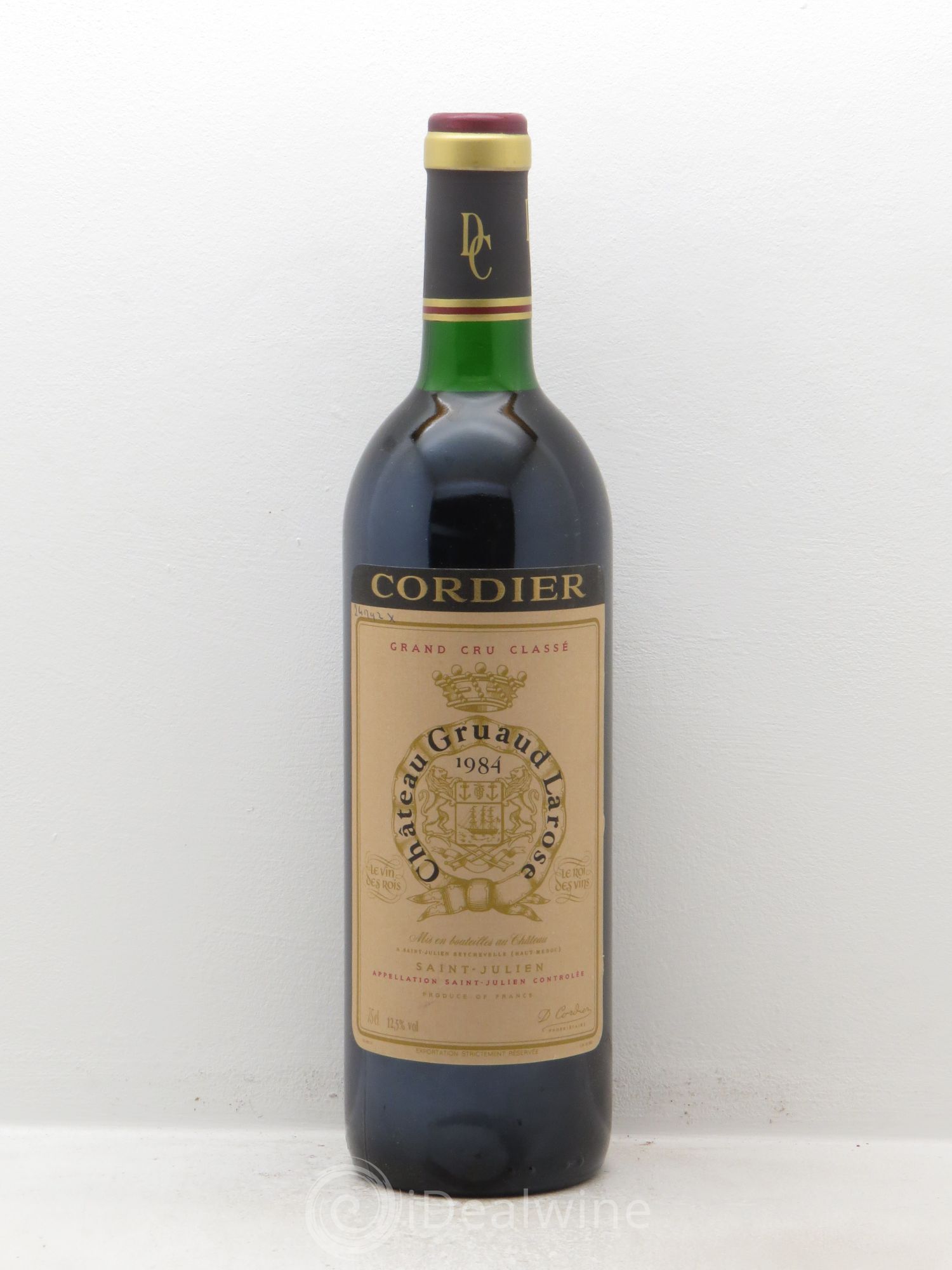 Château Gruaud Larose 2ème Grand Cru Classé 1984 - Lot de 1 bouteille - 0