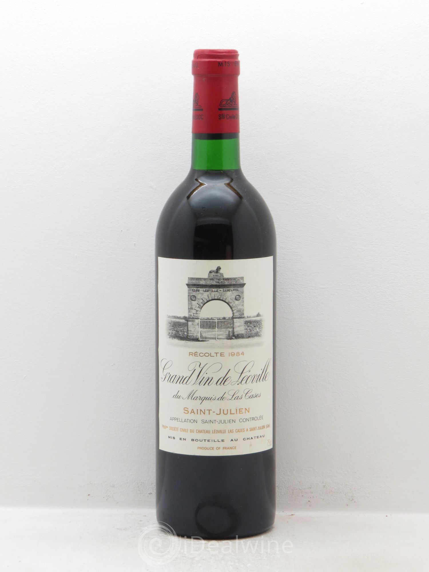 Château Léoville Las Cases 2ème Grand Cru Classé 1984 - Lot de 1 bouteille - 0