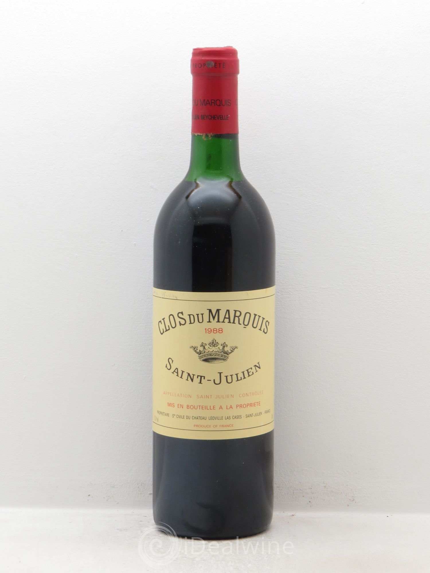 Clos du Marquis 1988 - Lot de 1 bouteille - 0