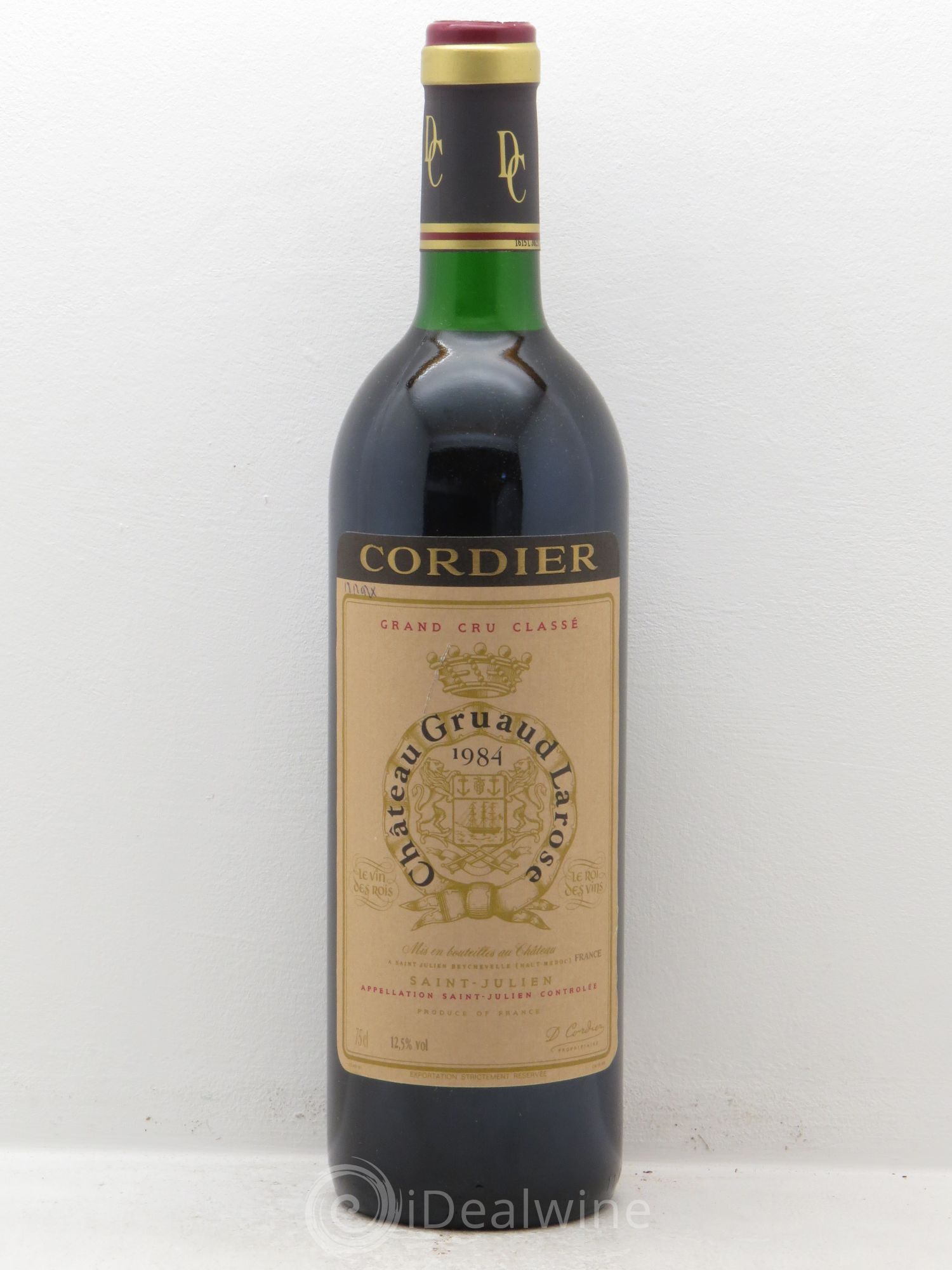 Château Gruaud Larose 2ème Grand Cru Classé 1984 - Lot de 1 bouteille - 0