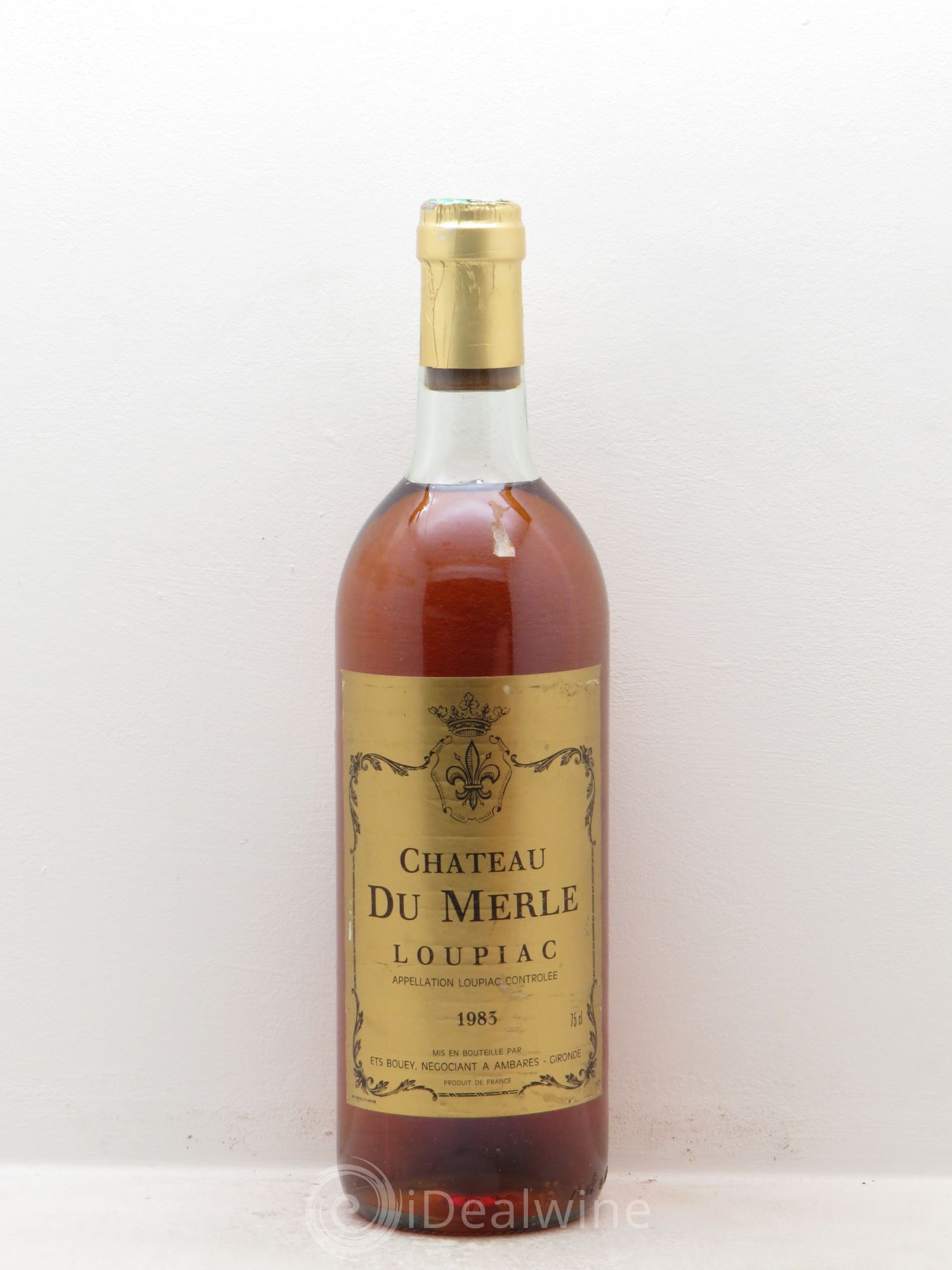 Loupiac Château du Merle 1983 - Posten von 1 Flasche - 0