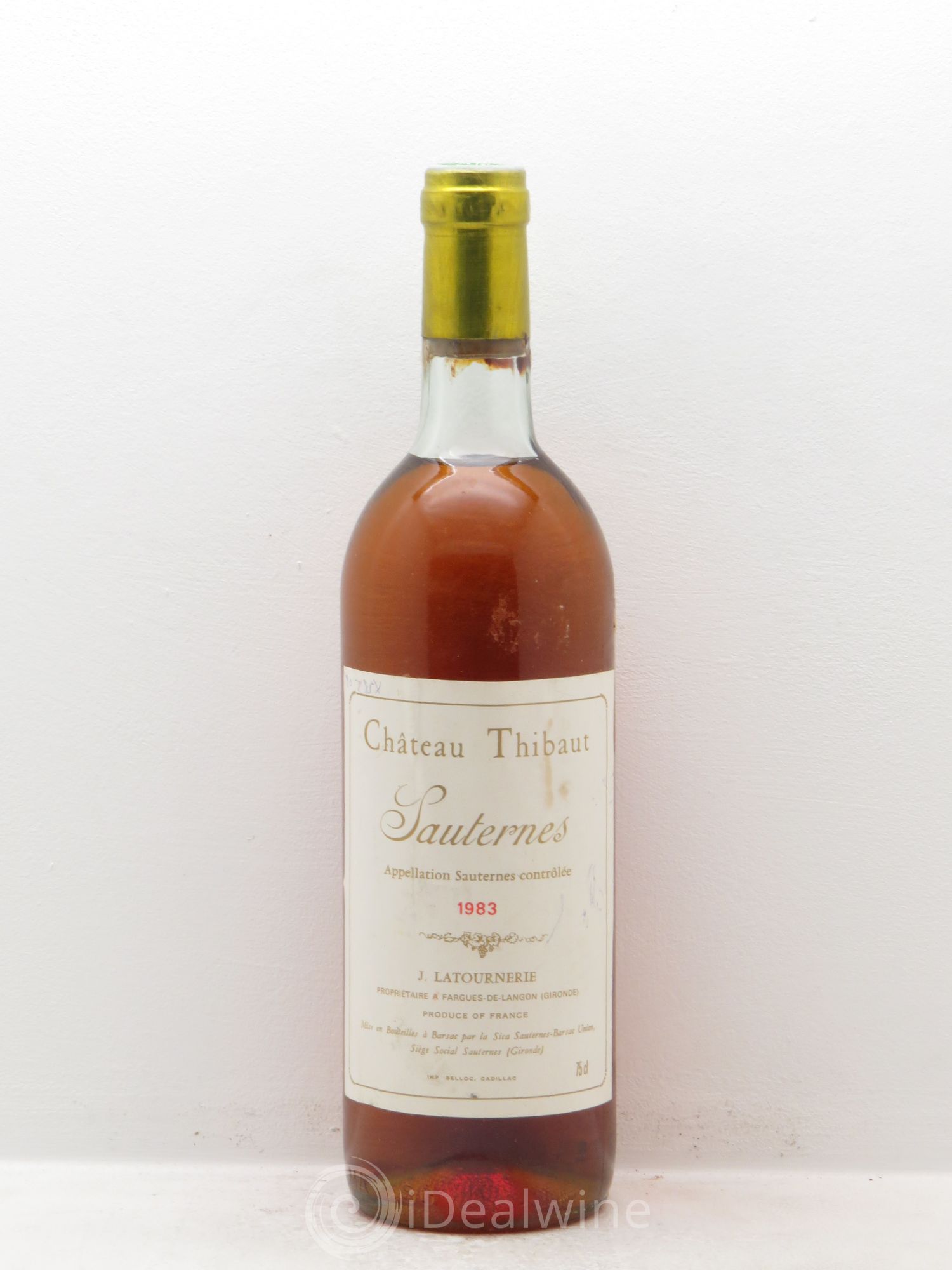 Sauternes 1983 - Posten von 1 Flasche - 0