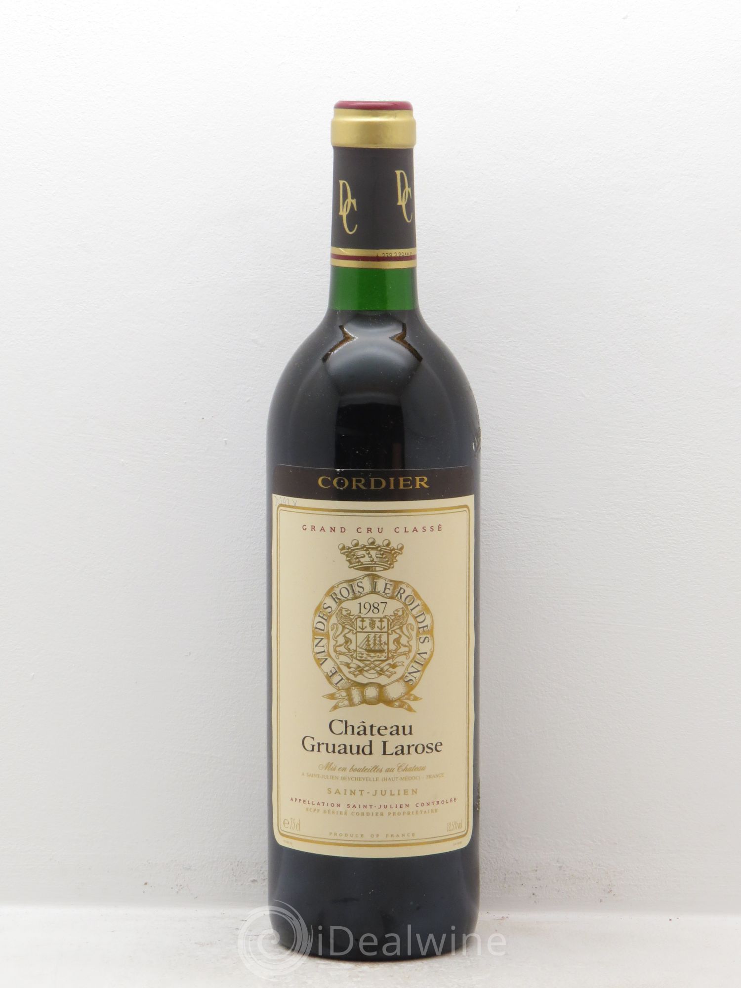 Château Gruaud Larose 2ème Grand Cru Classé 1987 - Lot de 1 bouteille - 0