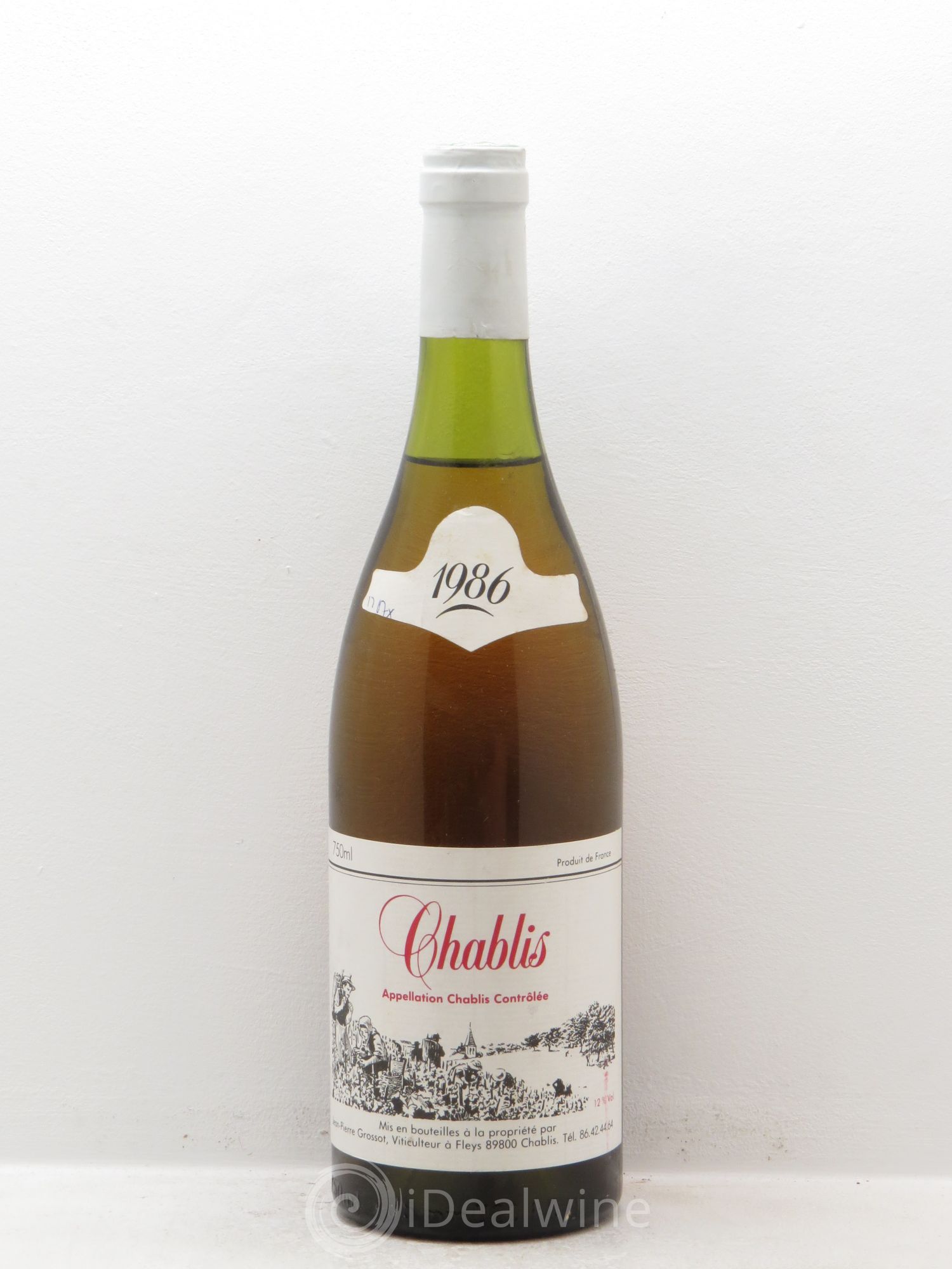 Chablis (sans prix de réserve) 1986 - Lot de 1 bouteille - 0