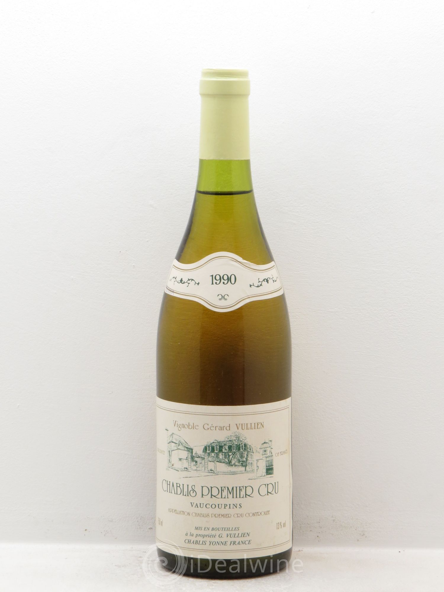 Chablis 1er Cru G.Vullien (sans prix de réserve) 1990 - Posten von 1 Flasche - 0