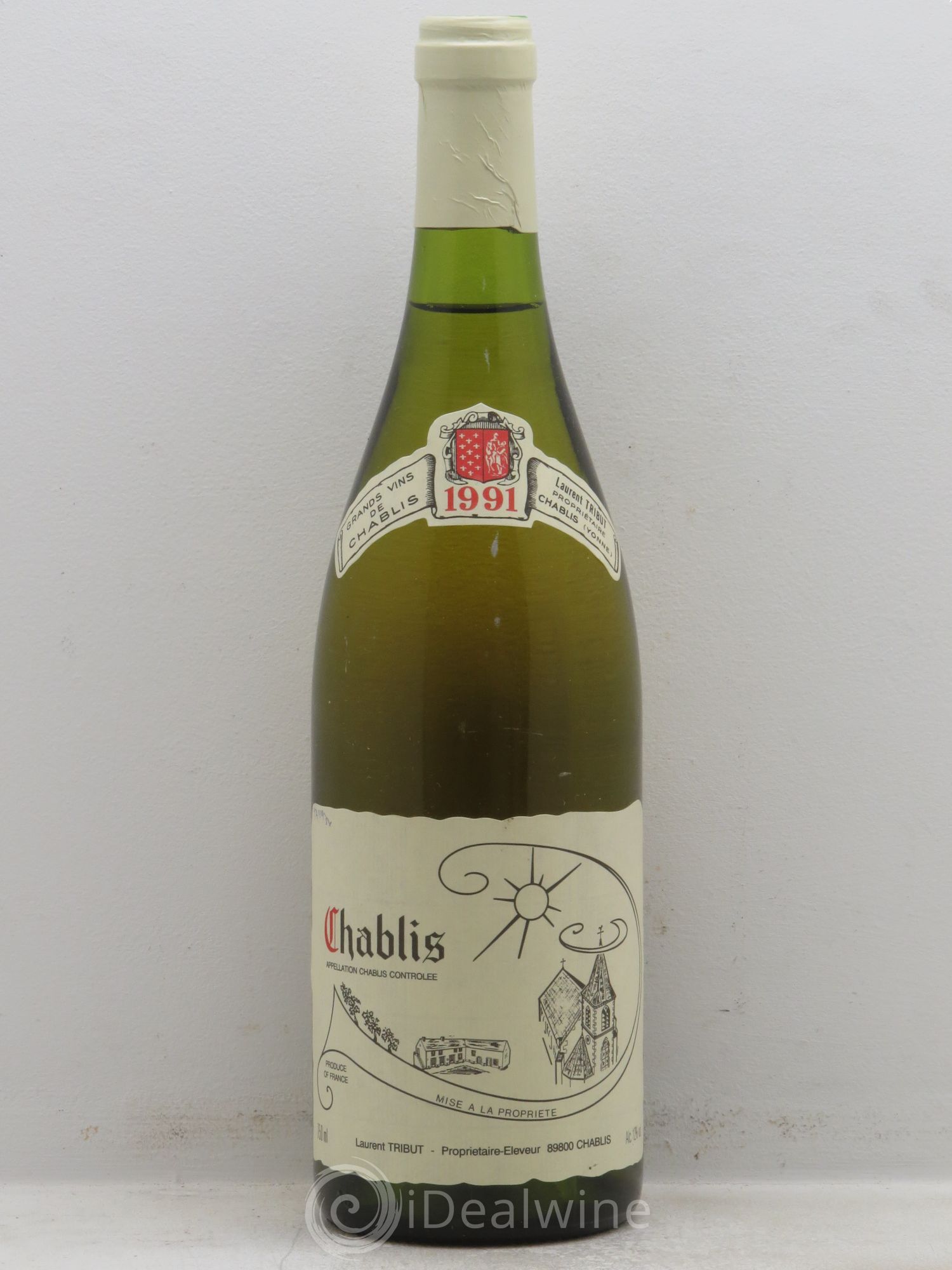 Chablis 1991 - Posten von 1 Flasche - 0