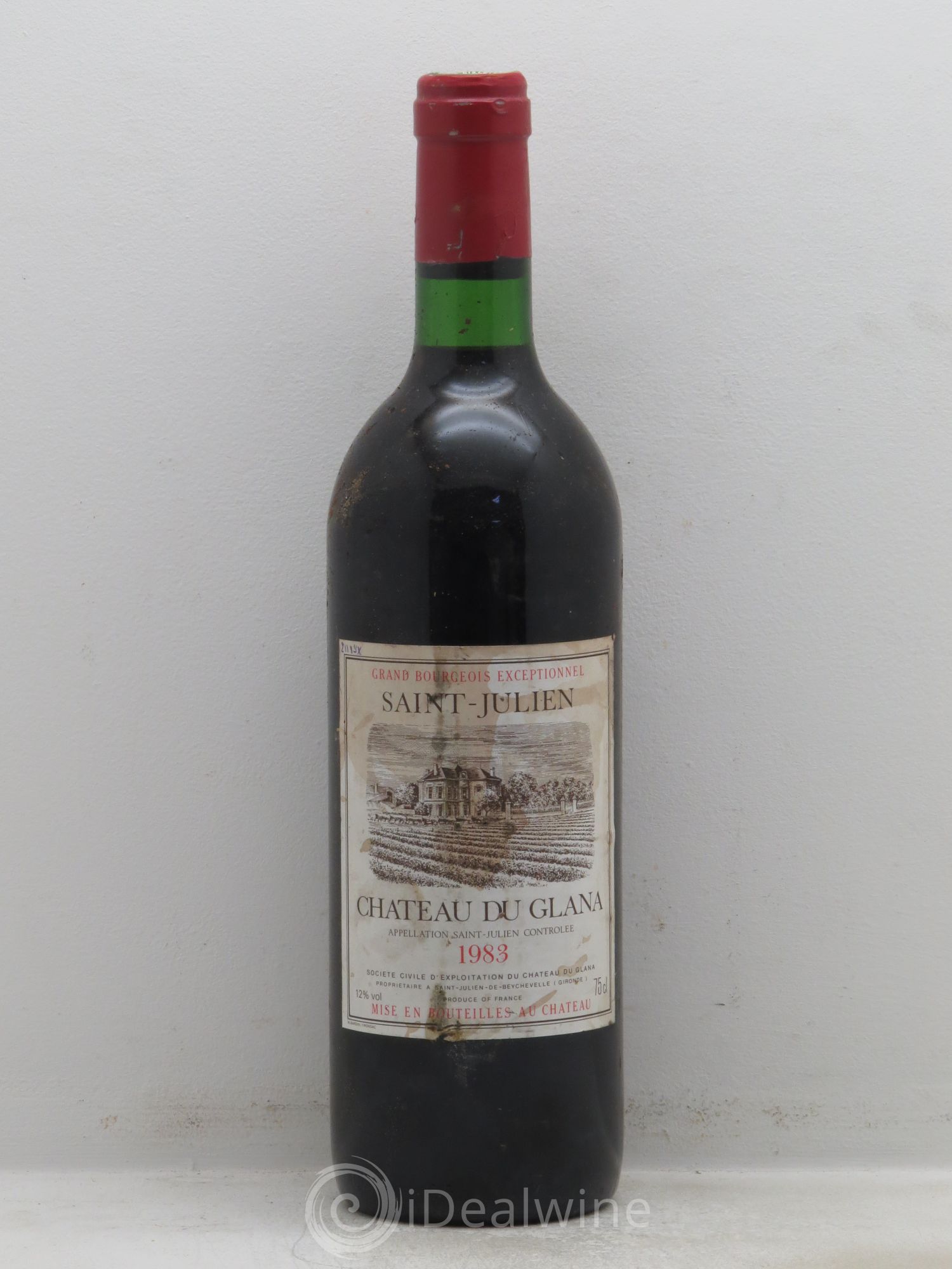 Château du Glana 1983 - Lot de 1 bouteille - 0