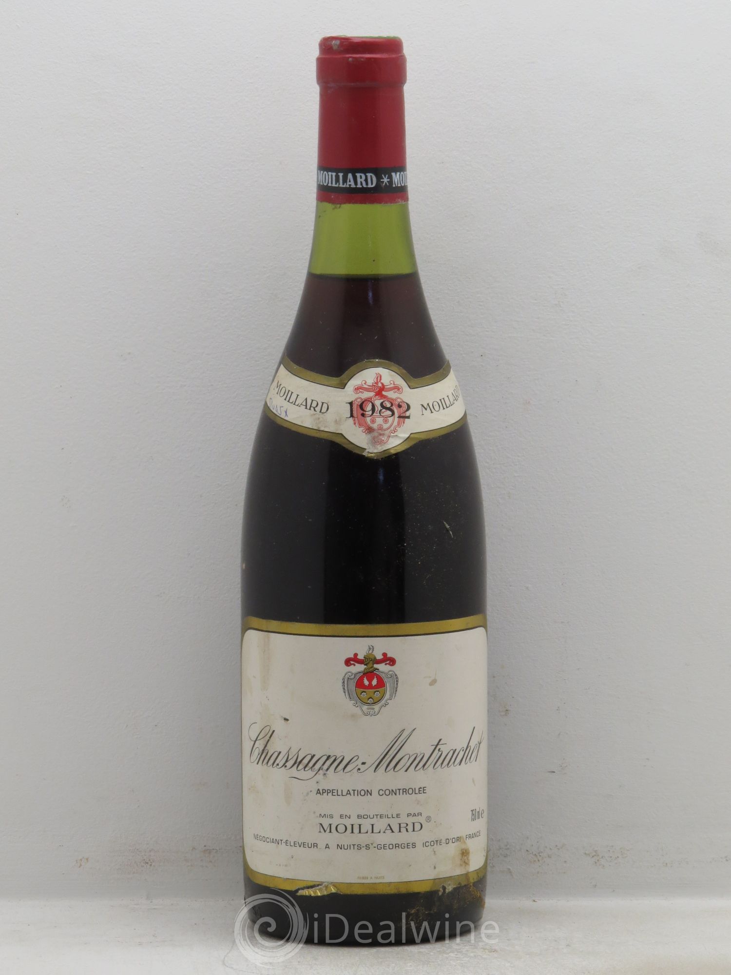 Chassagne-Montrachet Moillard 1982 - Lot de 1 bouteille - 0