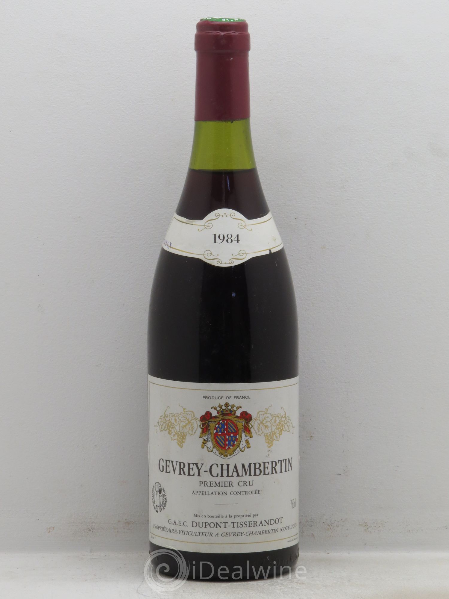 Gevrey-Chambertin 1984 - Lot de 1 bouteille - 0