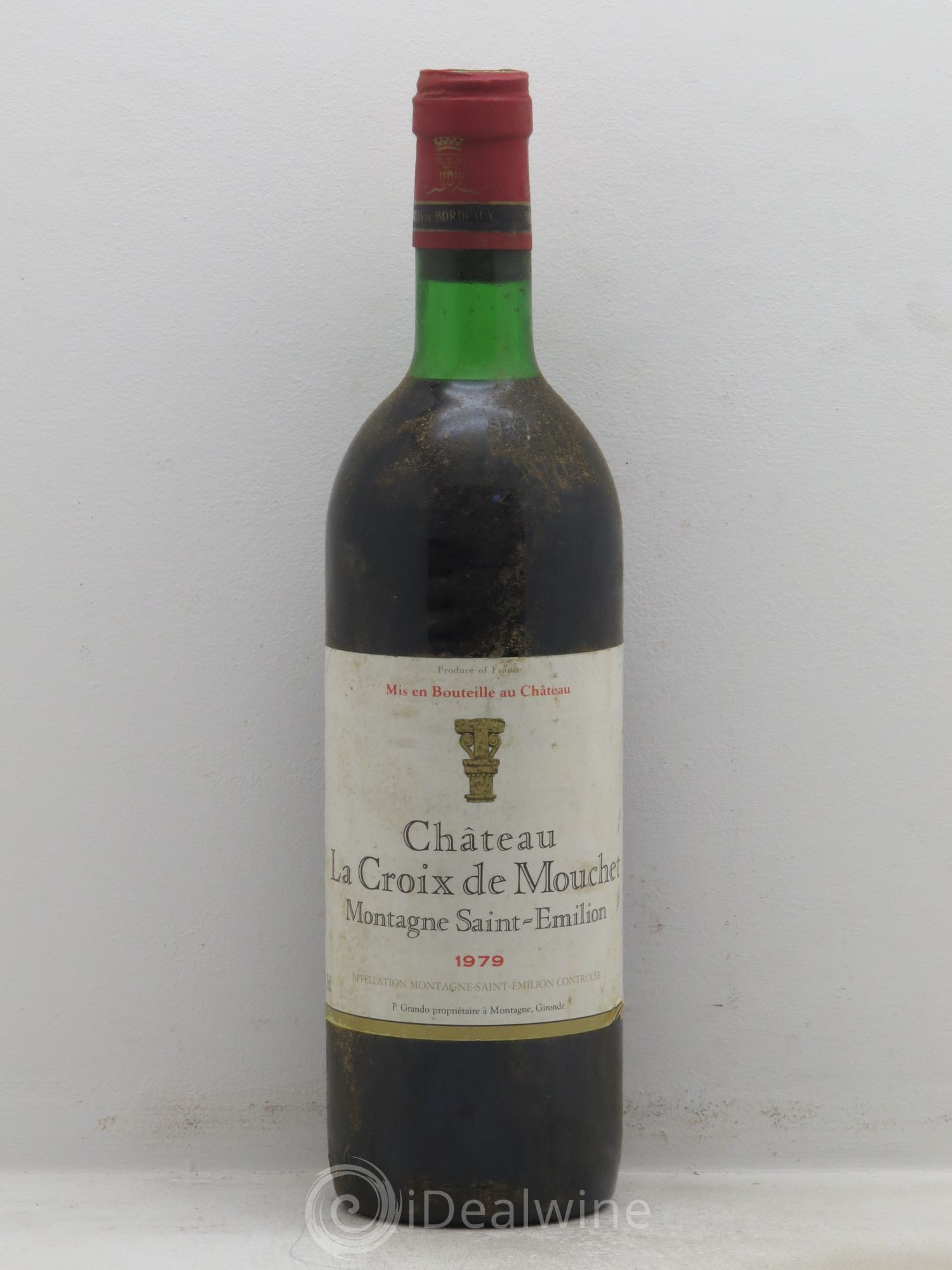 Montagne Saint-Émilion Château la Croix de Mouchet 1979 - Posten von 1 Flasche - 0