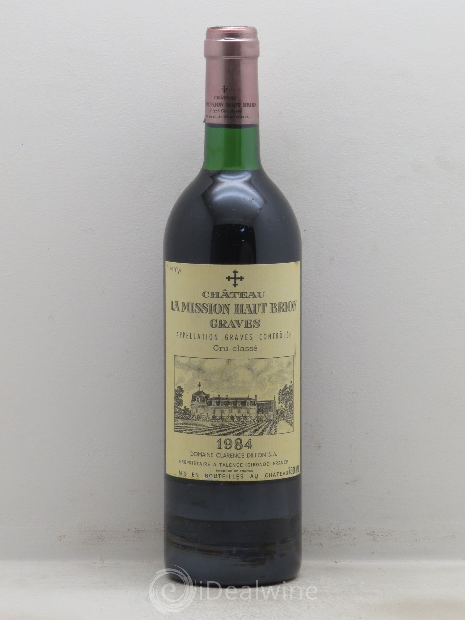 Château la Mission Haut-Brion Cru Classé de Graves 1984 - Lot de 1 bouteille - 0