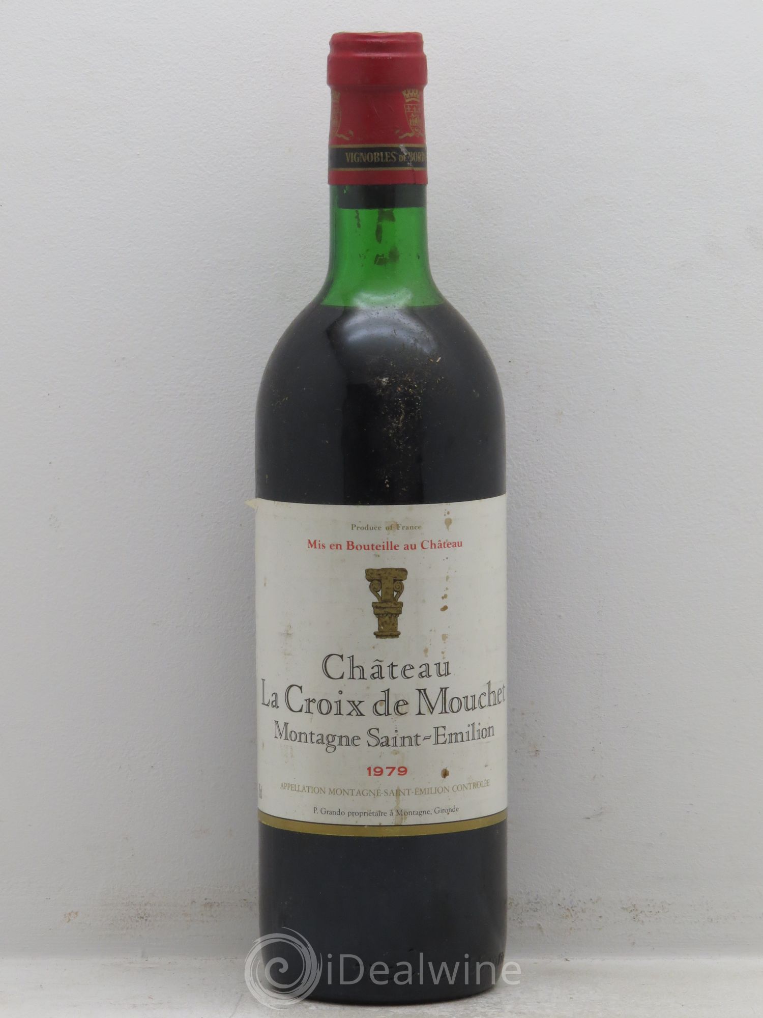 Montagne Saint-Émilion Château la Croix de Mouchet 1979 - Posten von 1 Flasche - 0