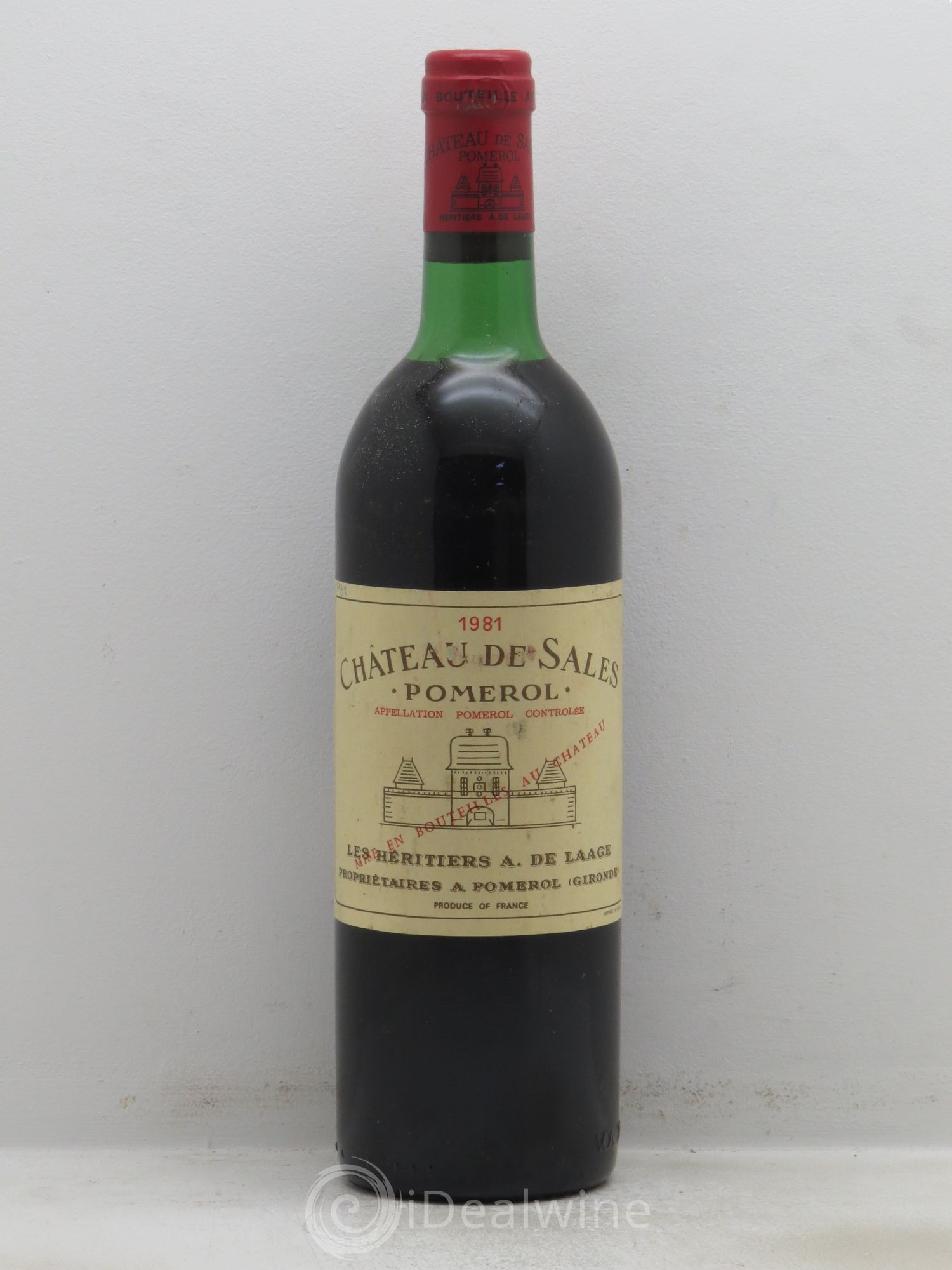 Château de Sales 1981 - Lot de 1 bouteille - 0