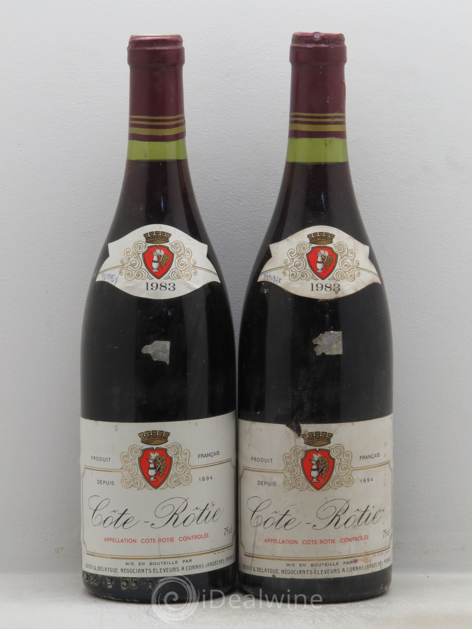 Côte-Rôtie 1983 - Posten von 2 Flaschen - 0