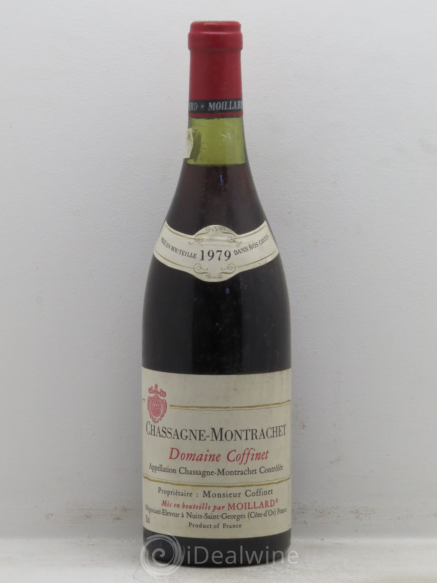 Chassagne-Montrachet Domaine Coffinet 1979 - Posten von 1 Flasche - 0