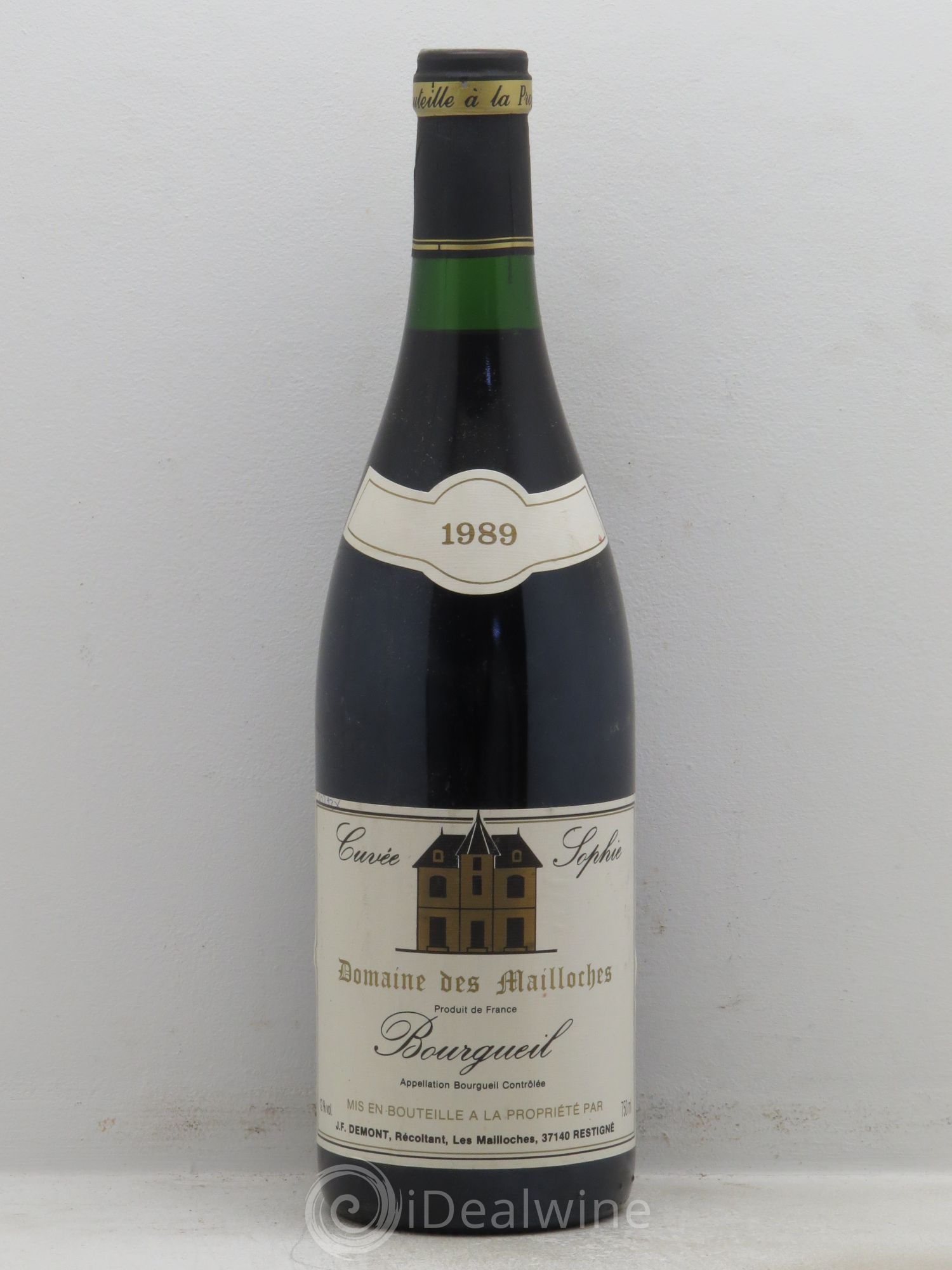 Bourgueil Domaine des Mailloches Cuvée Sophie (sans prix de réserve) 1989 - Posten von 1 Flasche - 0