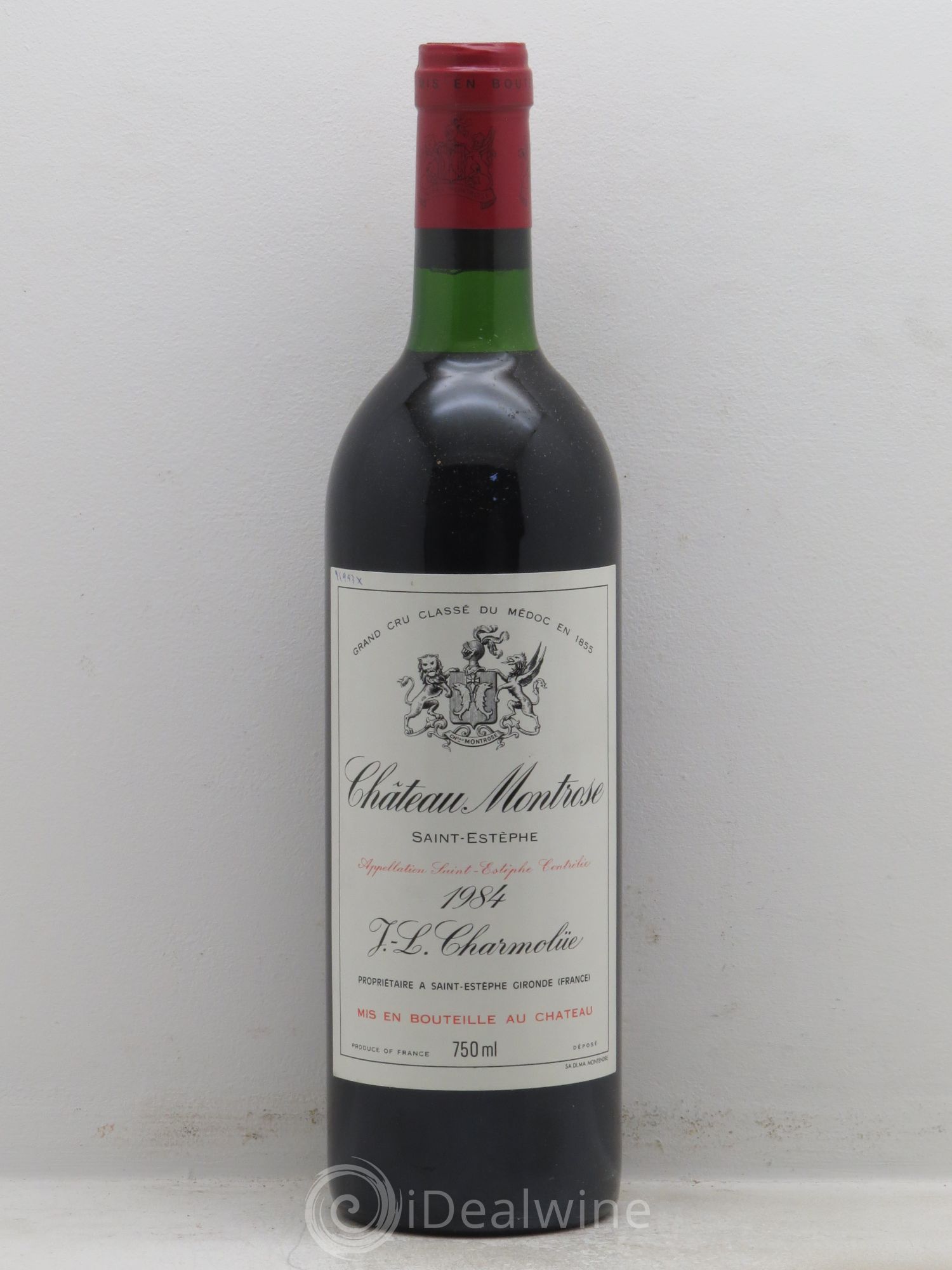 Château Montrose 2ème Grand Cru Classé 1984 - Lot de 1 bouteille - 0