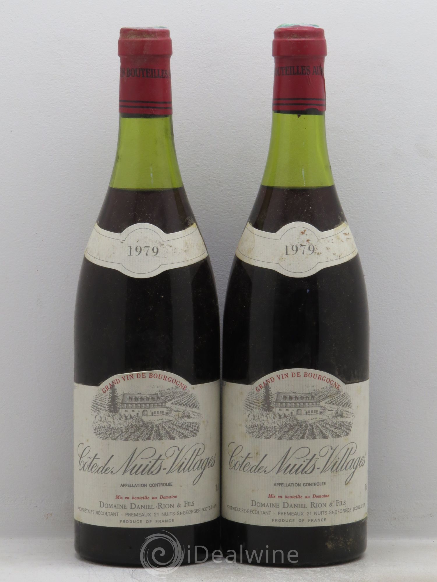 Côte de Nuits-Villages 1979 - Lot de 2 bouteilles - 0