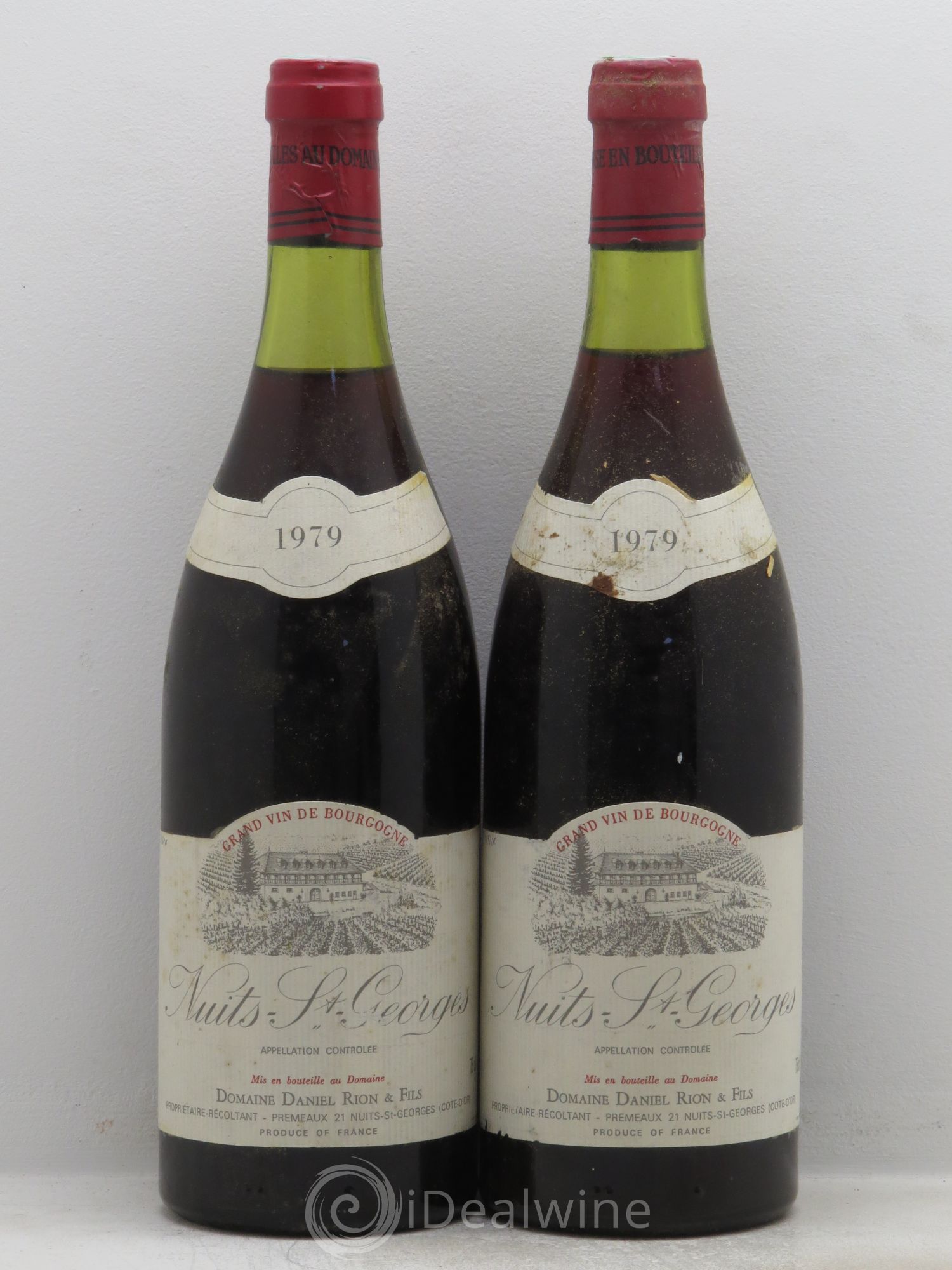 Nuits-Saint-Georges 1979 - Lot de 2 bouteilles - 0