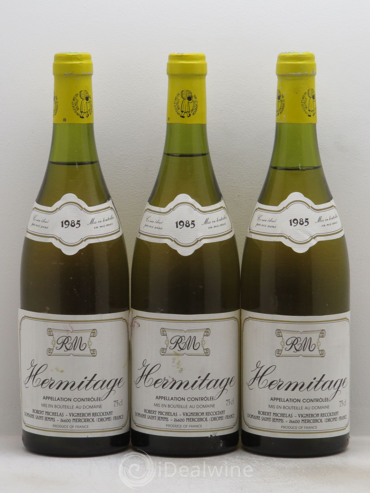Hermitage Robert Michelas 1985 - Posten von 3 Flaschen - 0