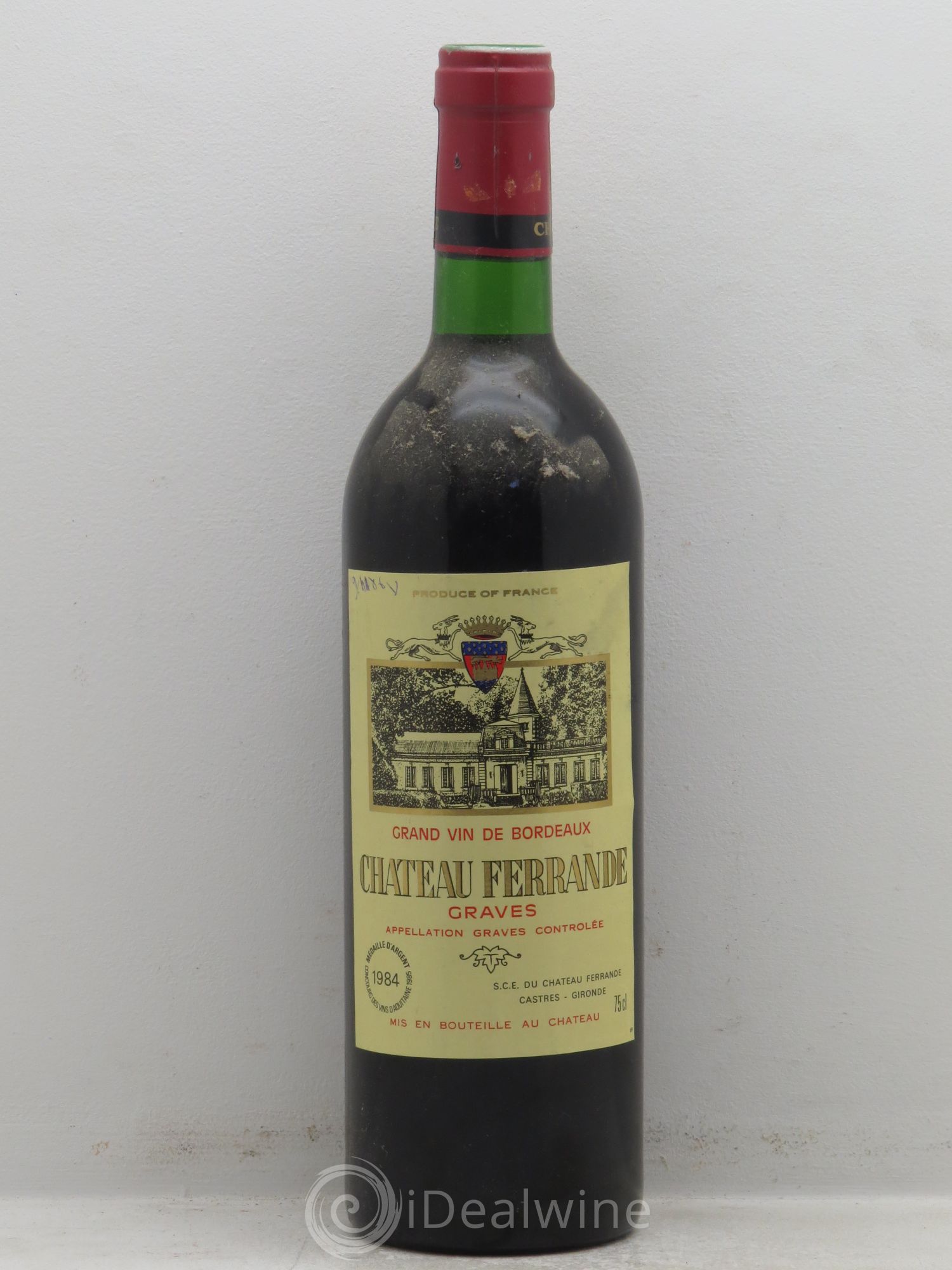 Château Ferrande 1984 - Lot de 1 bouteille - 0