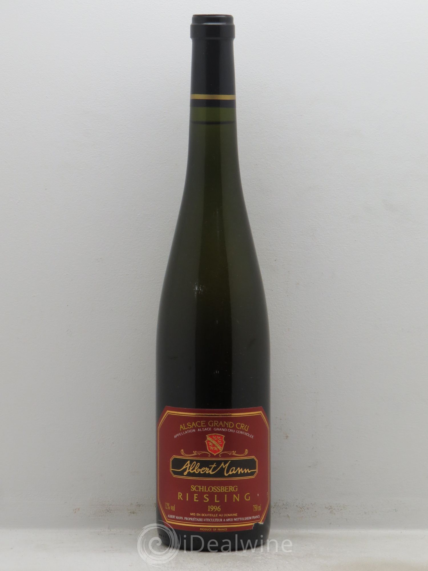 Alsace Schlossbert Albert Mann 1996 - Posten von 6 Flaschen - 0
