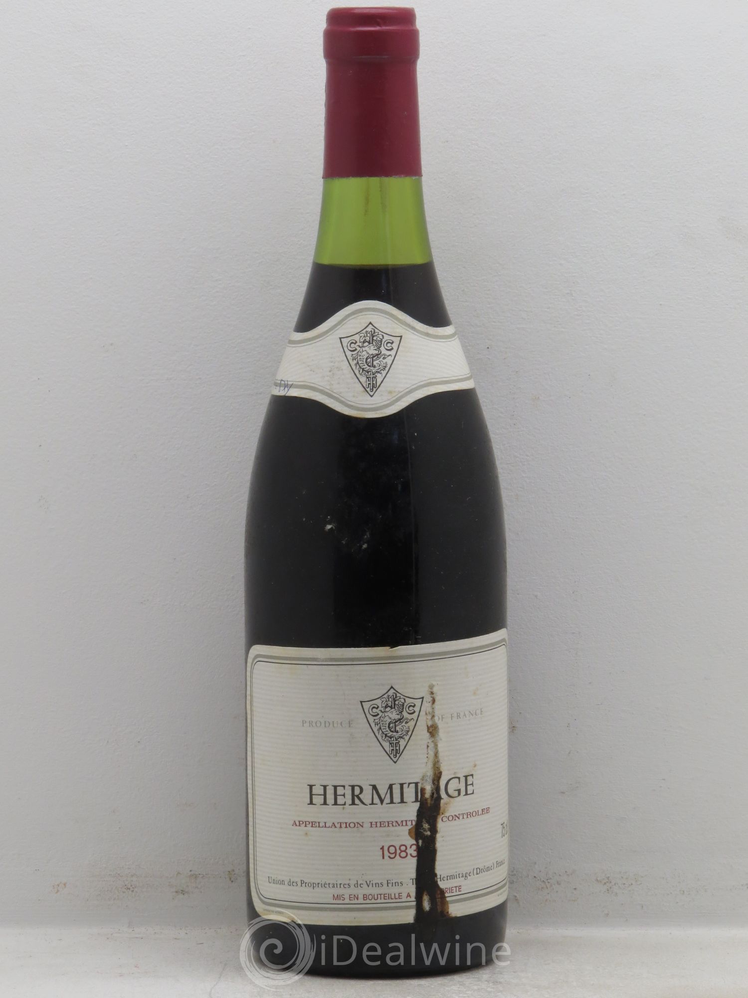Hermitage Union des propriétaires des vins fins 1983 - Posten von 1 Flasche - 0