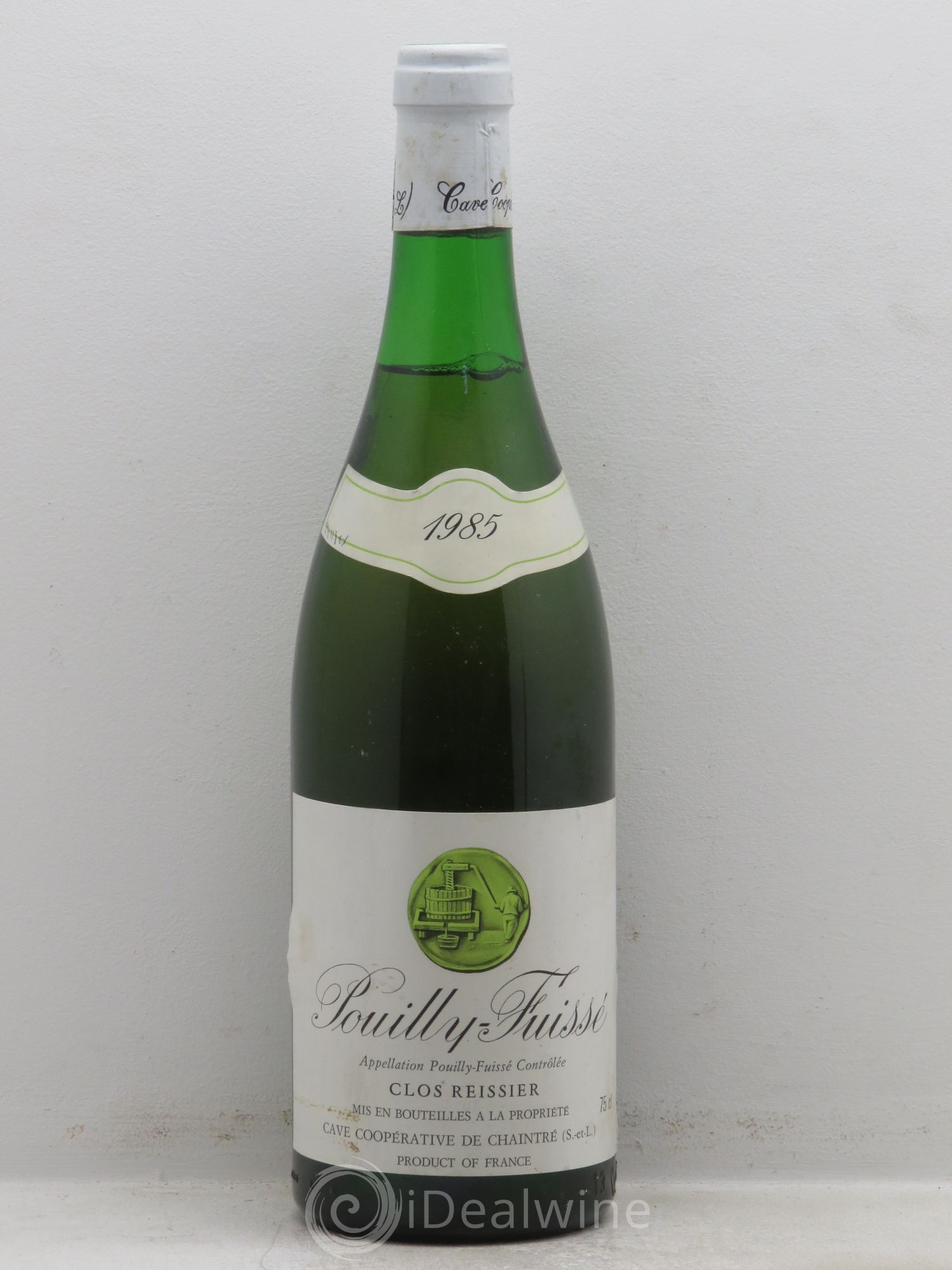 Pouilly-Fuissé Cave des Chaintré (sans prix de réserve) 1985 - Posten von 1 Flasche - 0