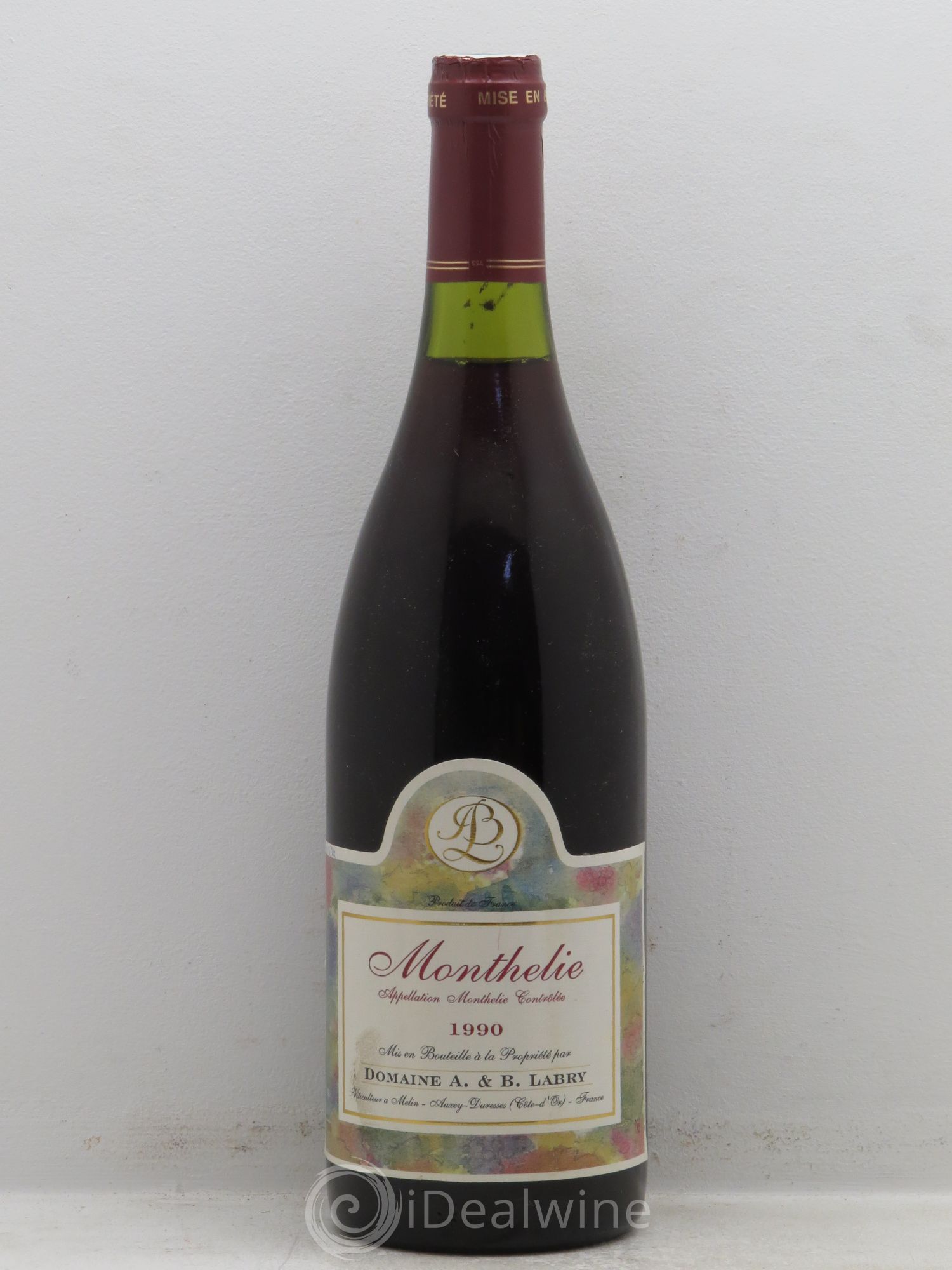 Monthélie 1990 - Posten von 1 Flasche - 0
