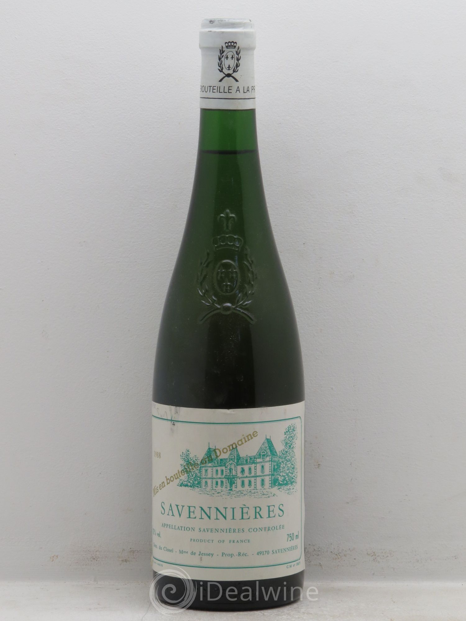 Savennières Mme de Jessey 1988 - Posten von 1 Flasche - 0