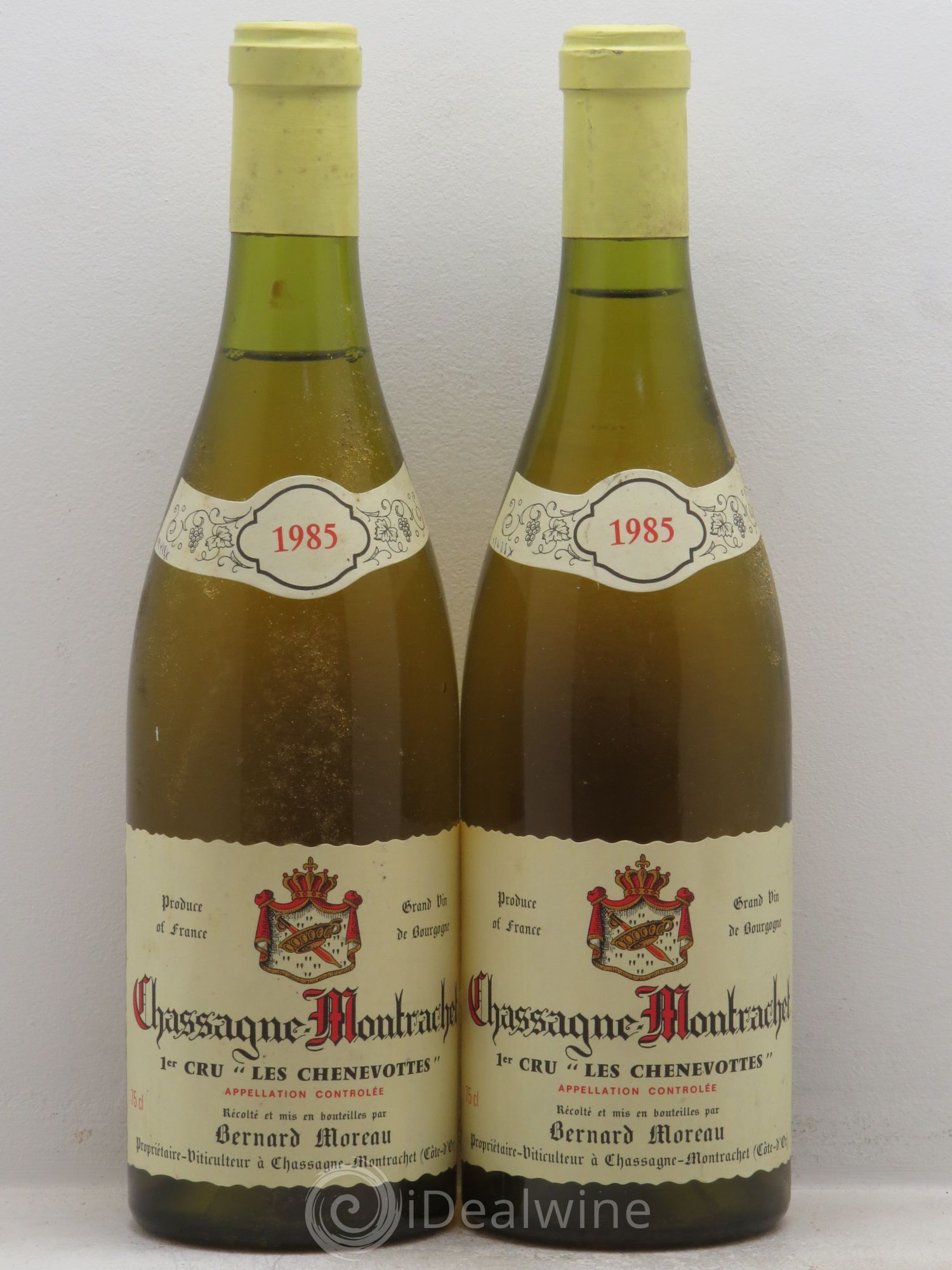 Chassagne-Montrachet 1985 - Lot de 2 bouteilles - 0
