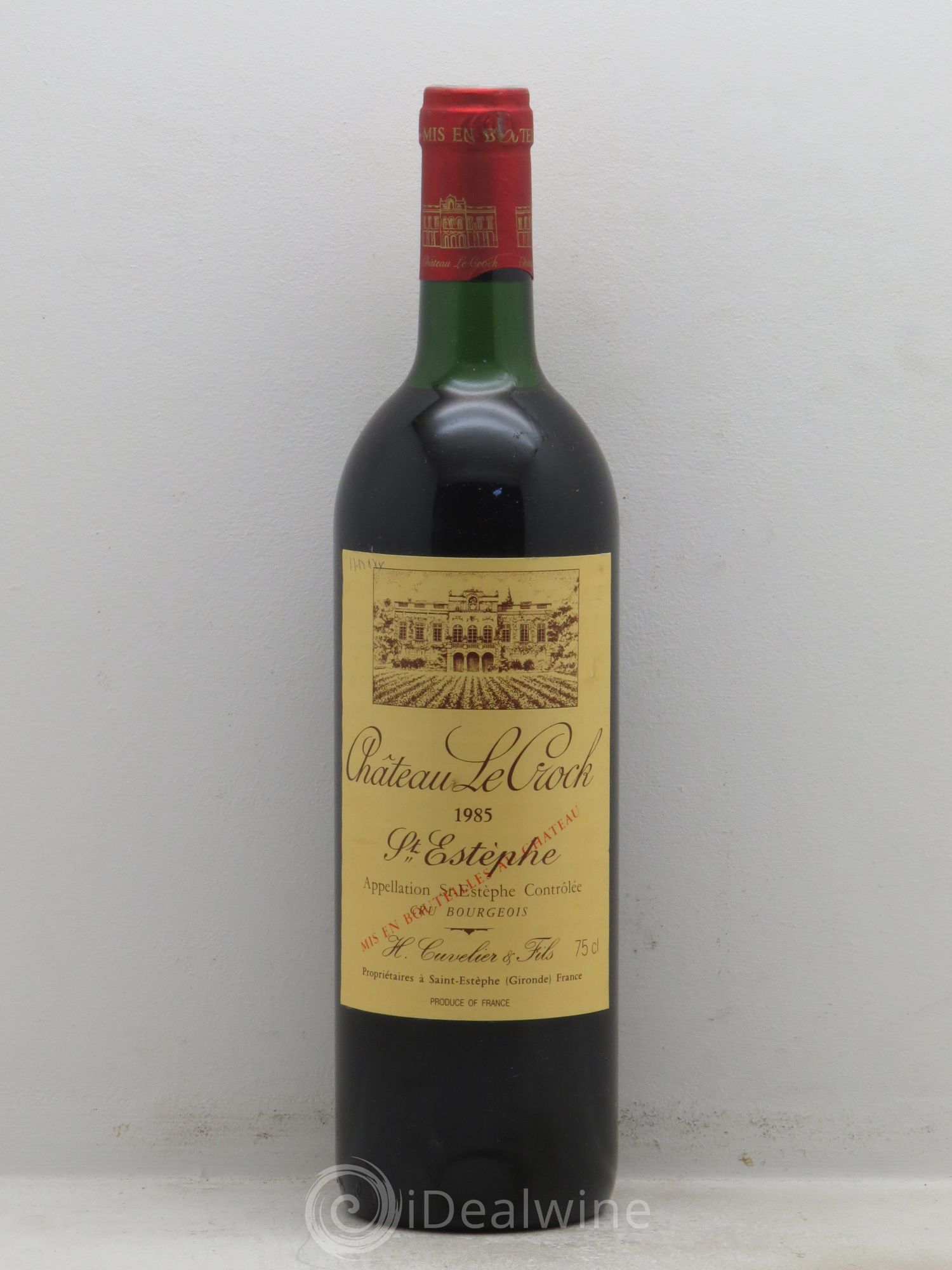 Château le Crock Cru Bourgeois 1985 - Lot de 6 bouteilles - 0
