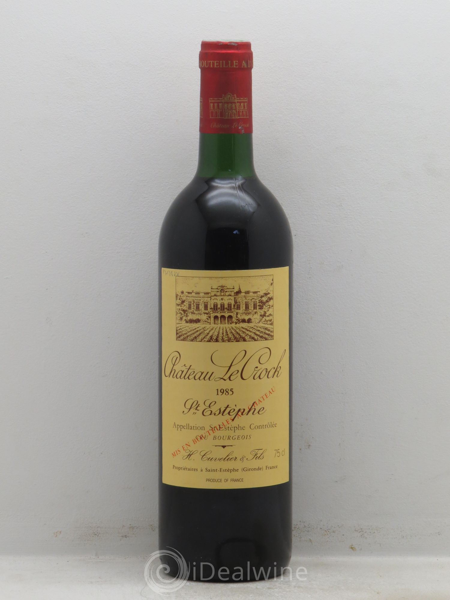 Château le Crock Cru Bourgeois 1985 - Lot de 1 bouteille - 0