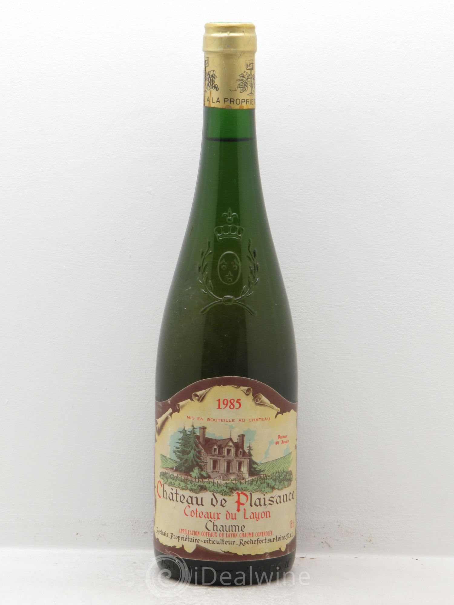 Coteaux du Layon Chaume Château de Plaisance 1985 - Lotto di 1 bottiglia - 0