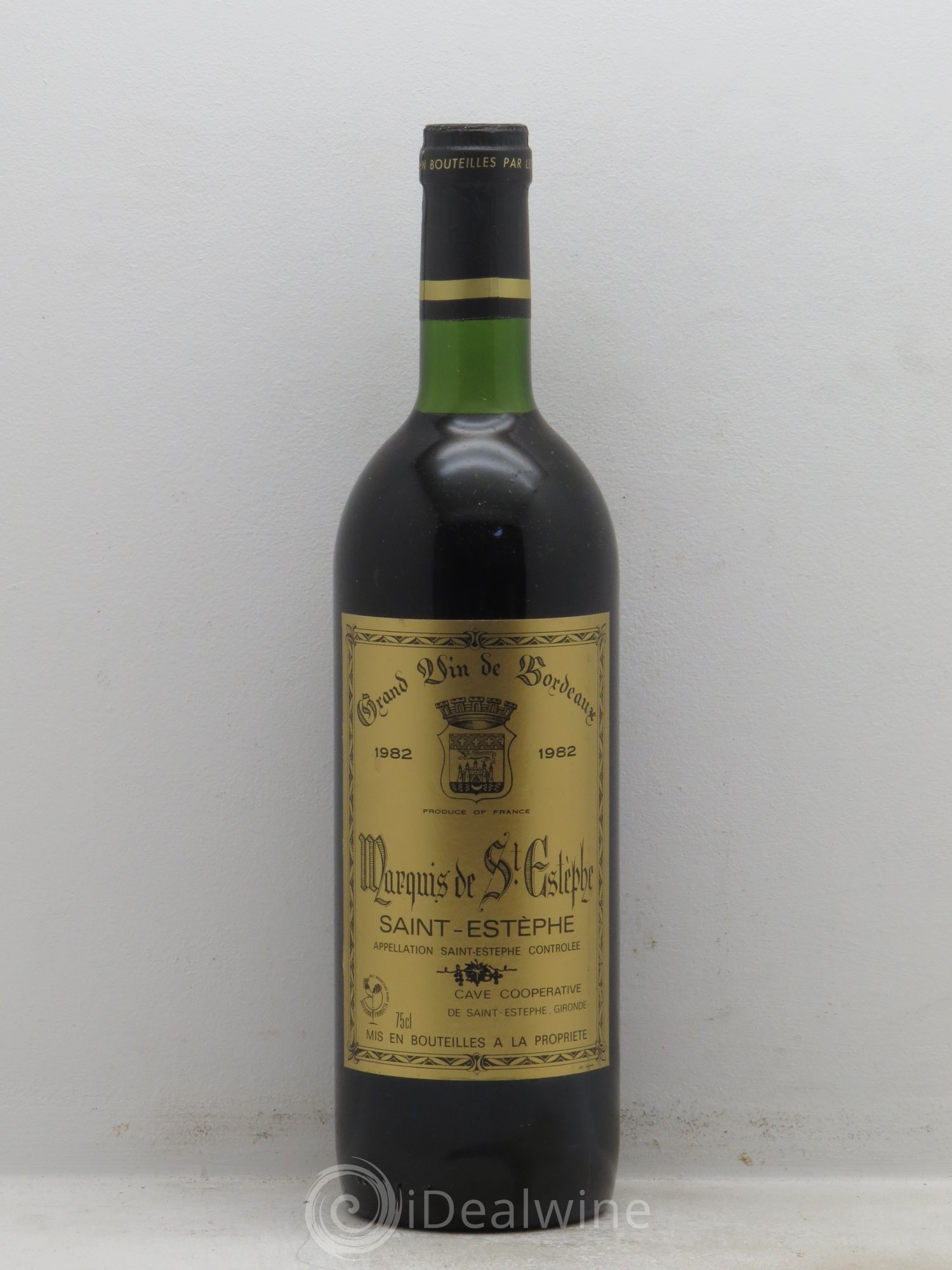 Marquis de Saint Estèphe 1982 - Lot de 1 bouteille - 0
