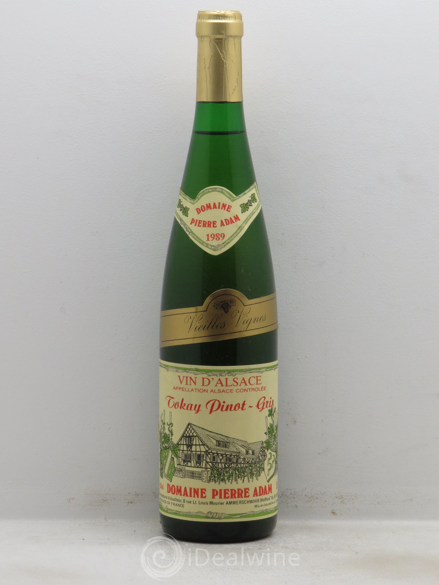 Pinot Gris Pierre Adam Merchuire Vieille Vigne 1989 - Posten von 1 Flasche - 0