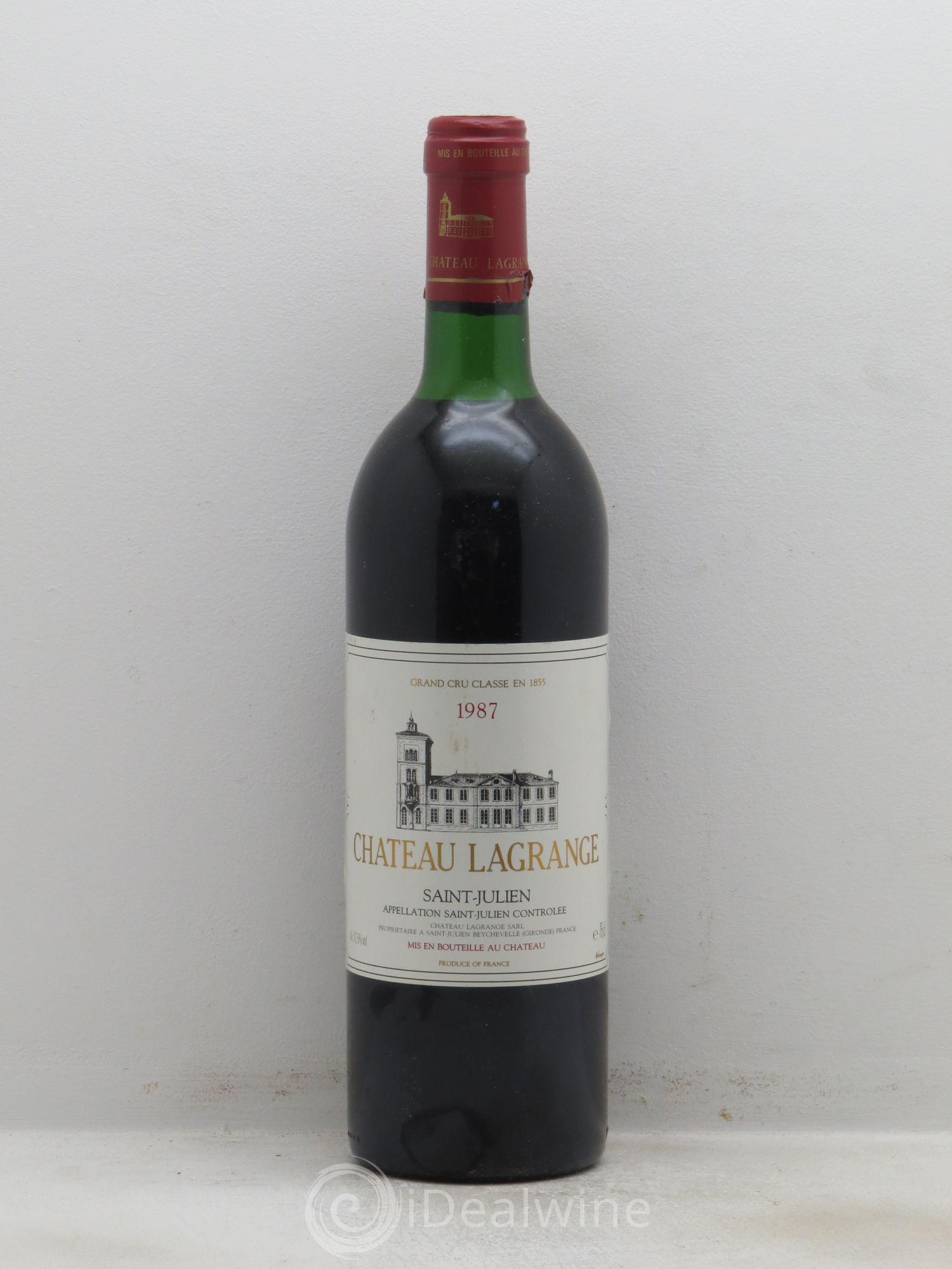 Château Lagrange 3ème Grand Cru Classé 1987 - Lot de 1 bouteille - 0