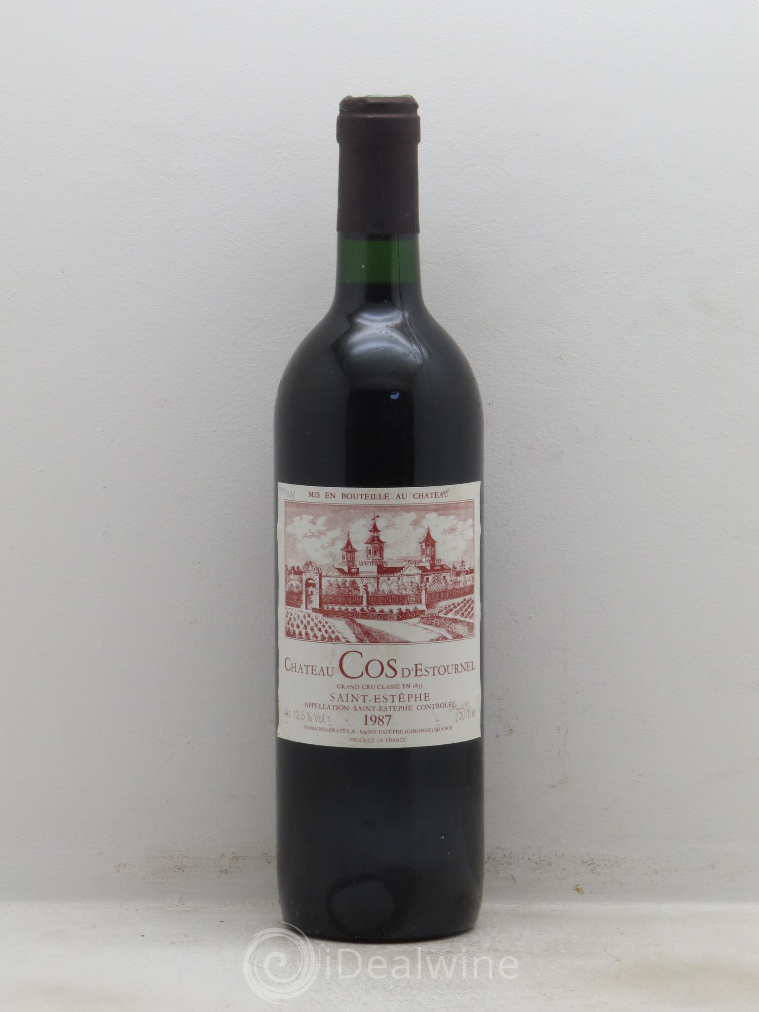 Cos d'Estournel 2ème Grand Cru Classé 1987 - Lot de 1 bouteille - 0