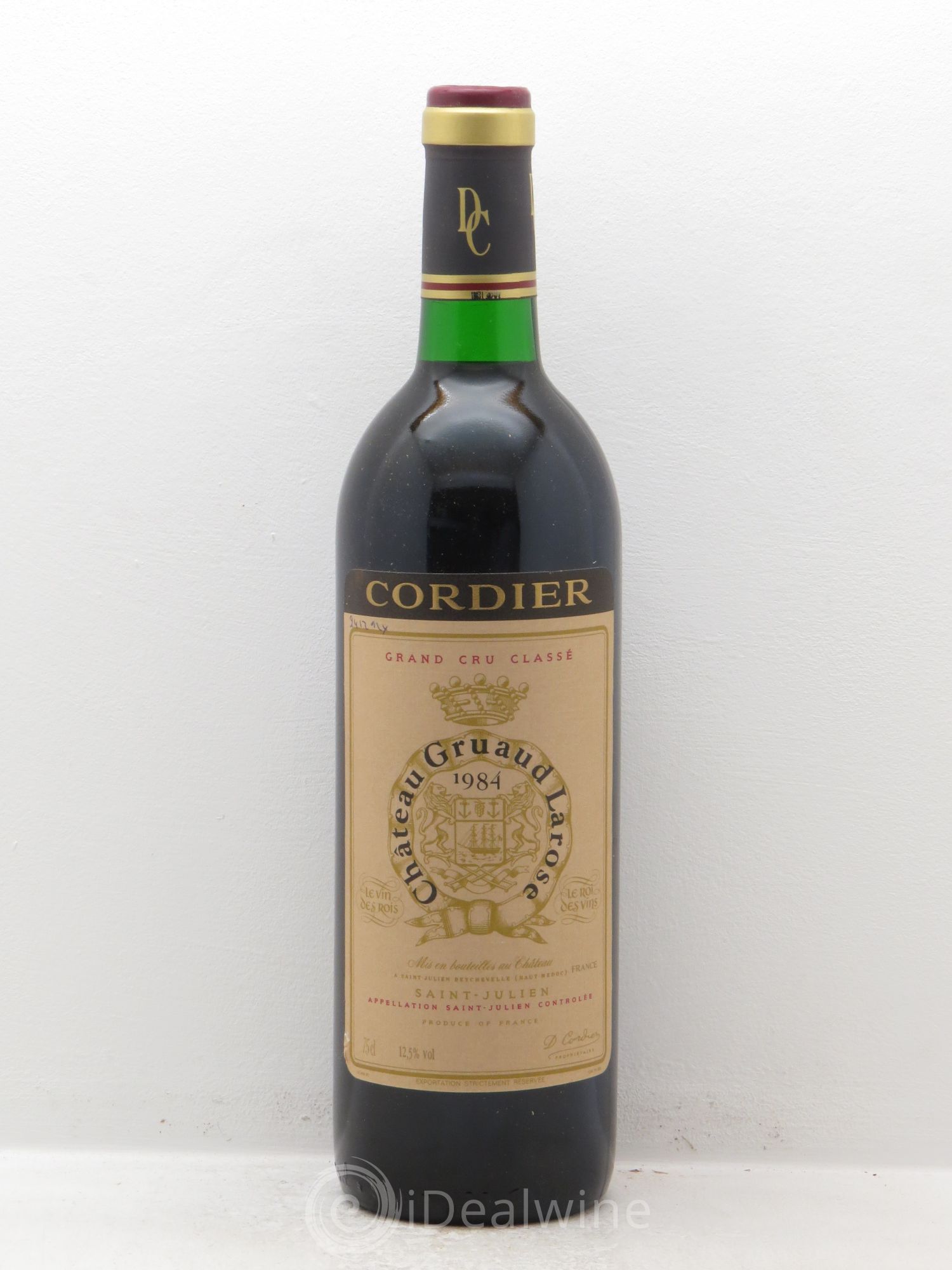 Château Gruaud Larose 2ème Grand Cru Classé 1984 - Lot de 1 bouteille - 0