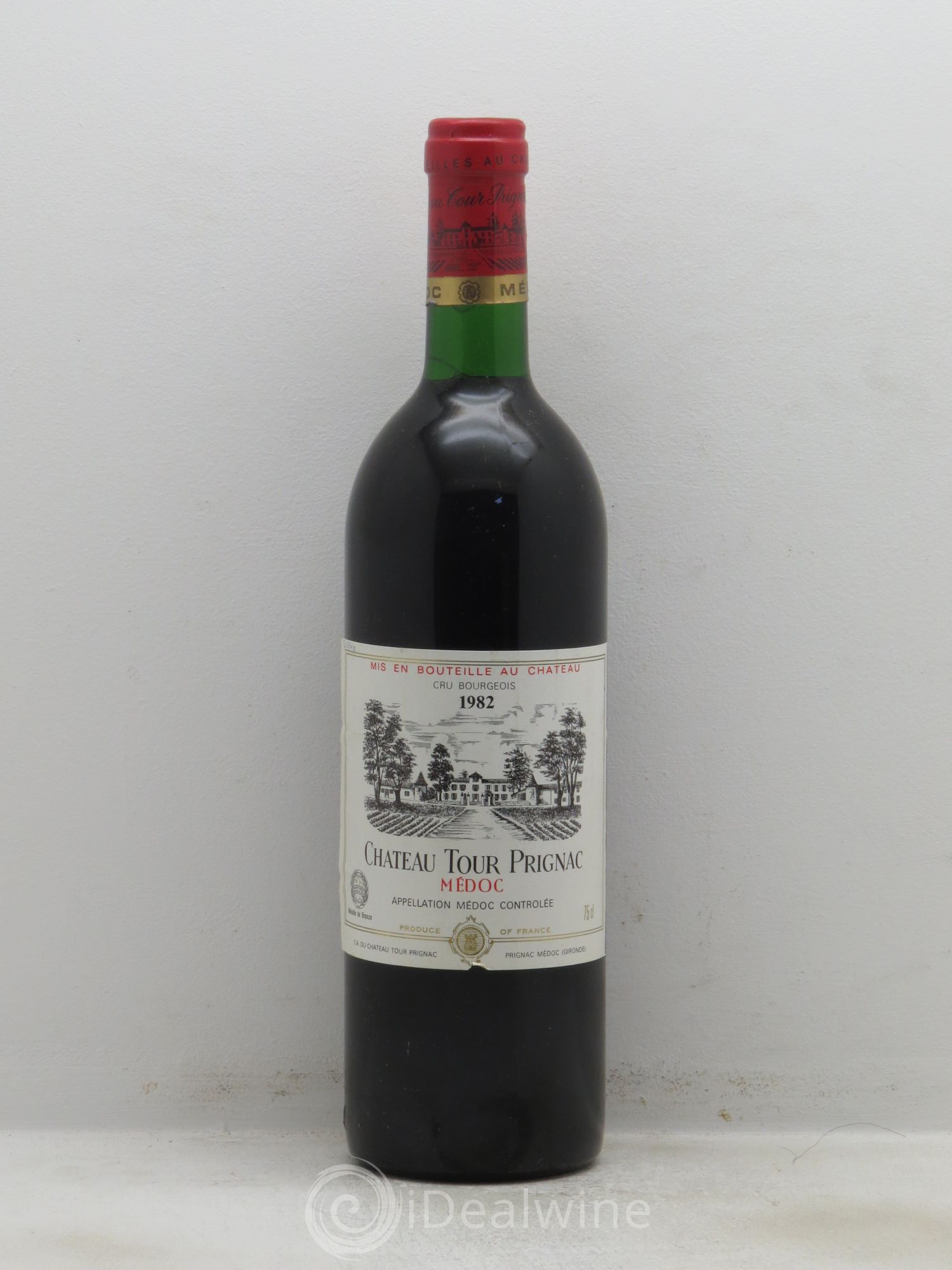 Château Tour Prignac Cru Bourgeois (sans prix de réserve) 1982 - Lot de 1 bouteille - 0