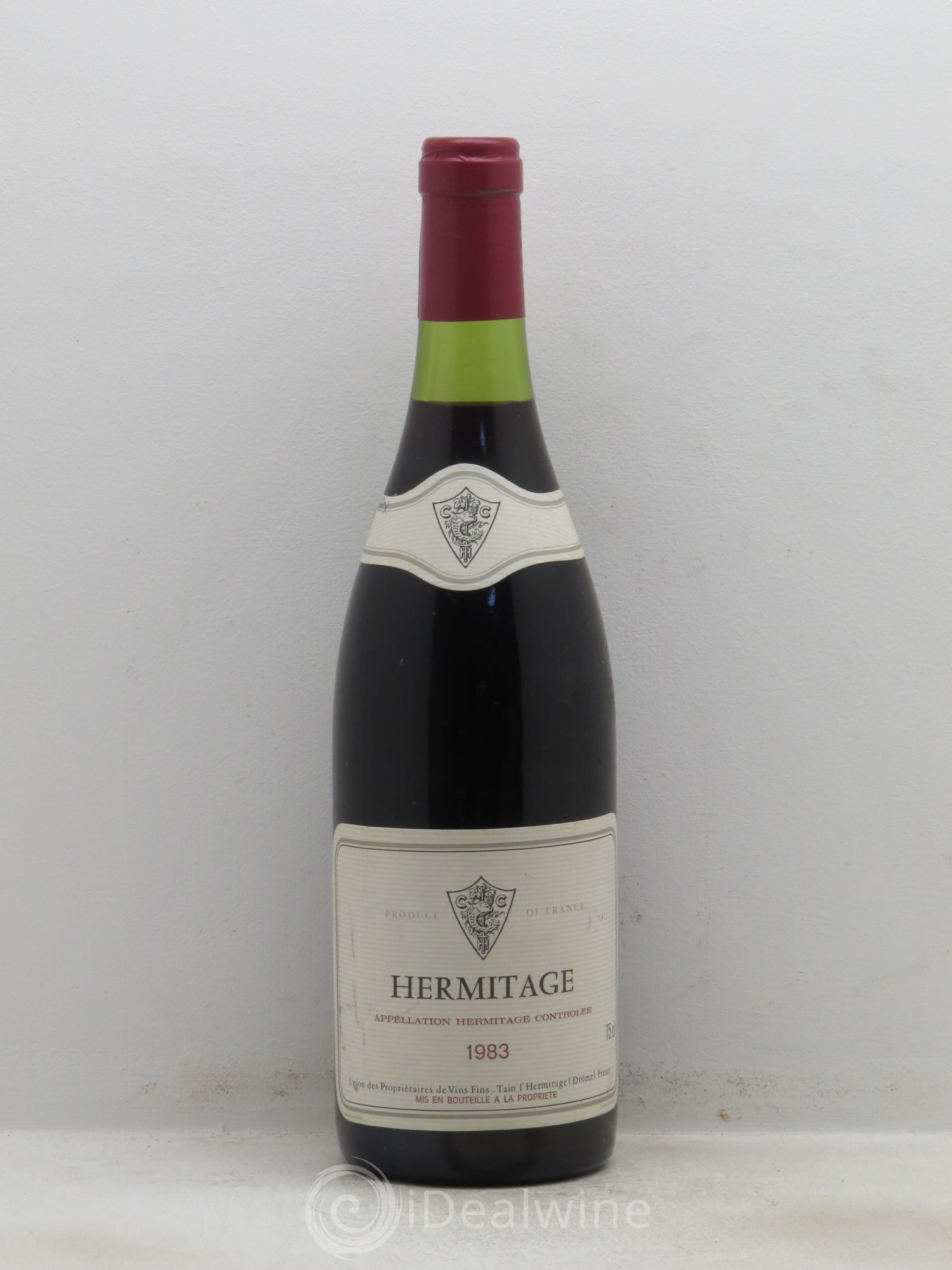 Hermitage Union des propriétaire des vins fins 1983 - Posten von 1 Flasche - 0