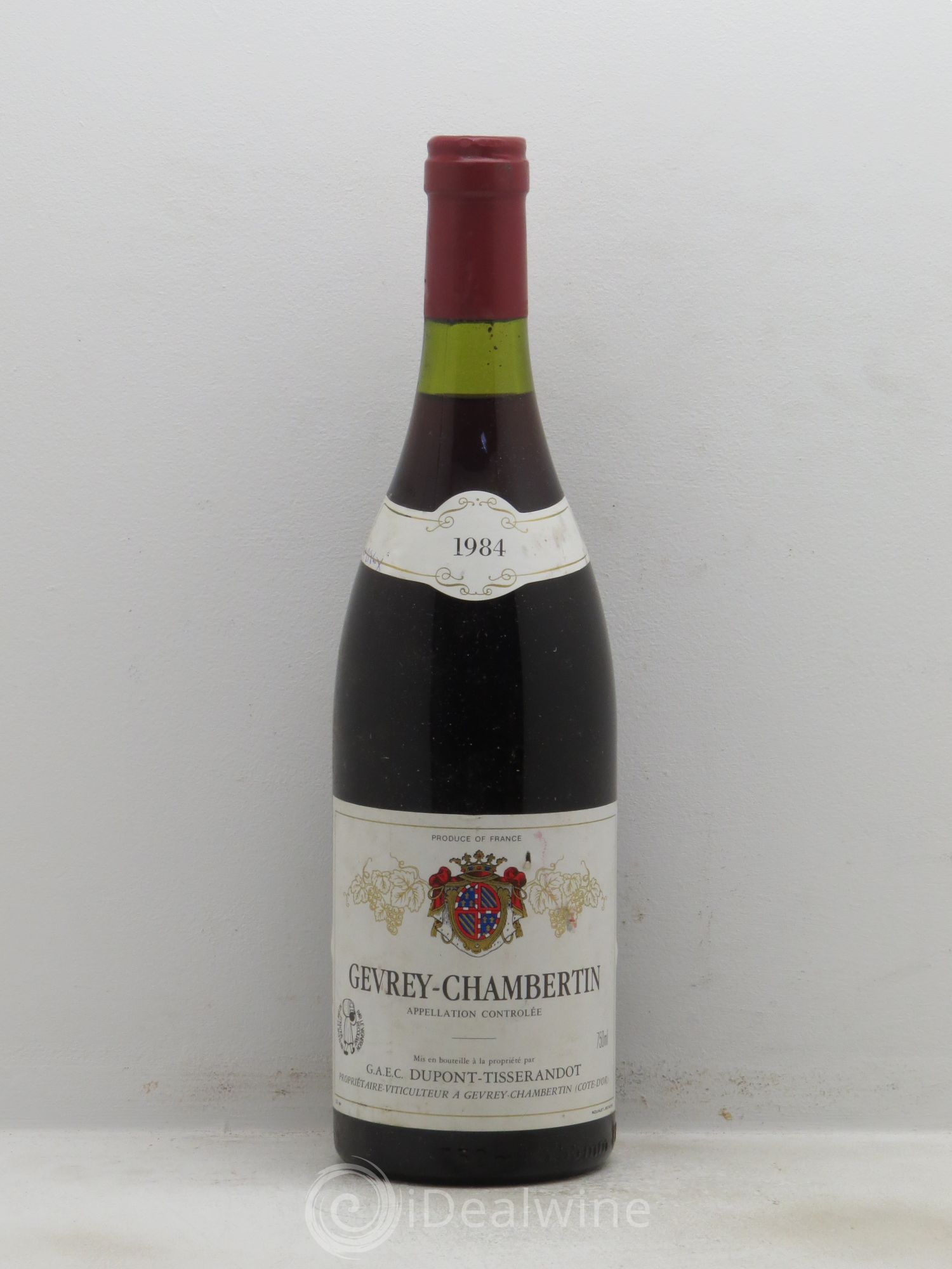 Gevrey-Chambertin Dupont-Tisserandot (Domaine) 1984 - Lot de 1 bouteille - 0