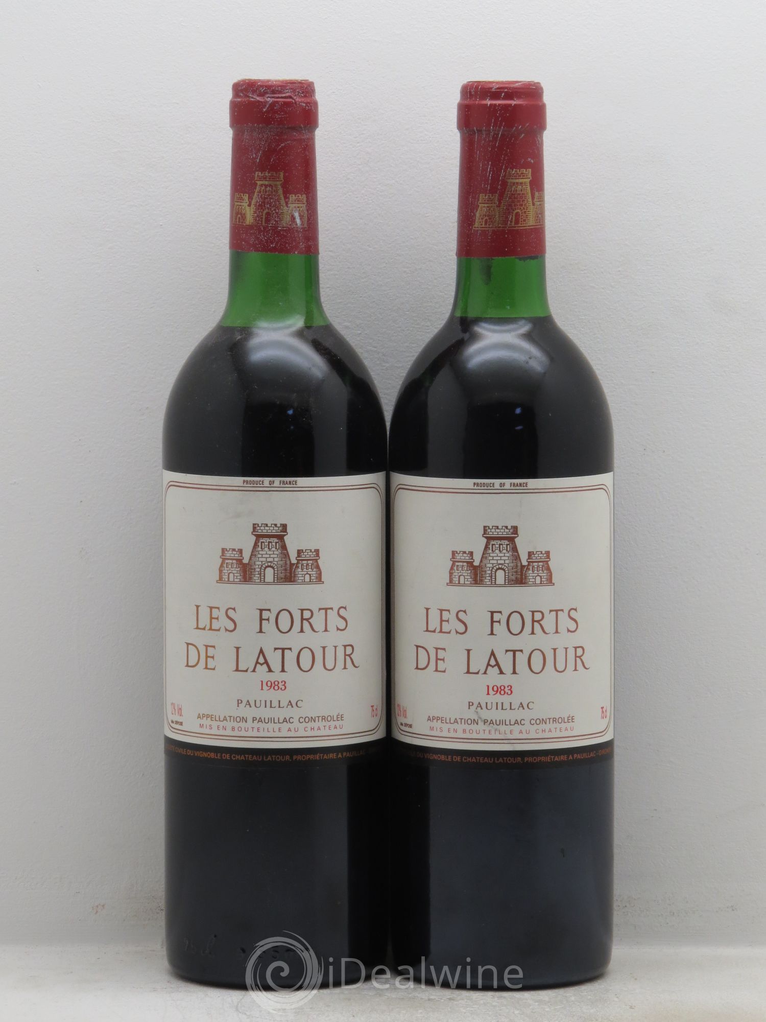 Les Forts de Latour Second Vin 1983 - Lot de 2 bouteilles - 0